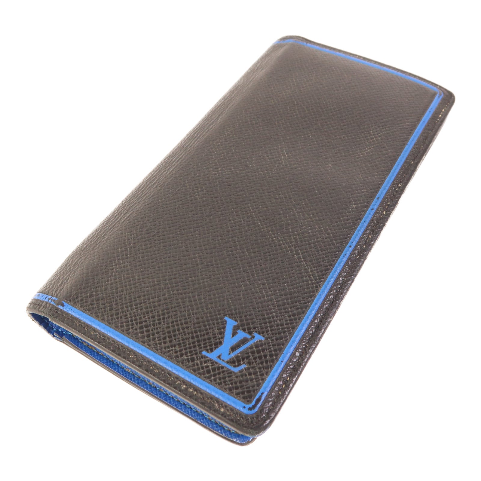 LOUIS VUITTON 牛皮皮革Long Wallet銀扣長錢包