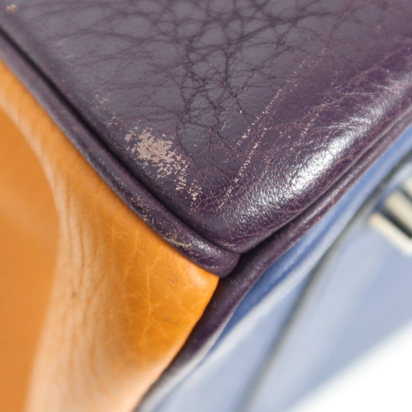 HERMES Togo皮革Birkin 30銀扣手挽袋Colvert/Orange/Prune