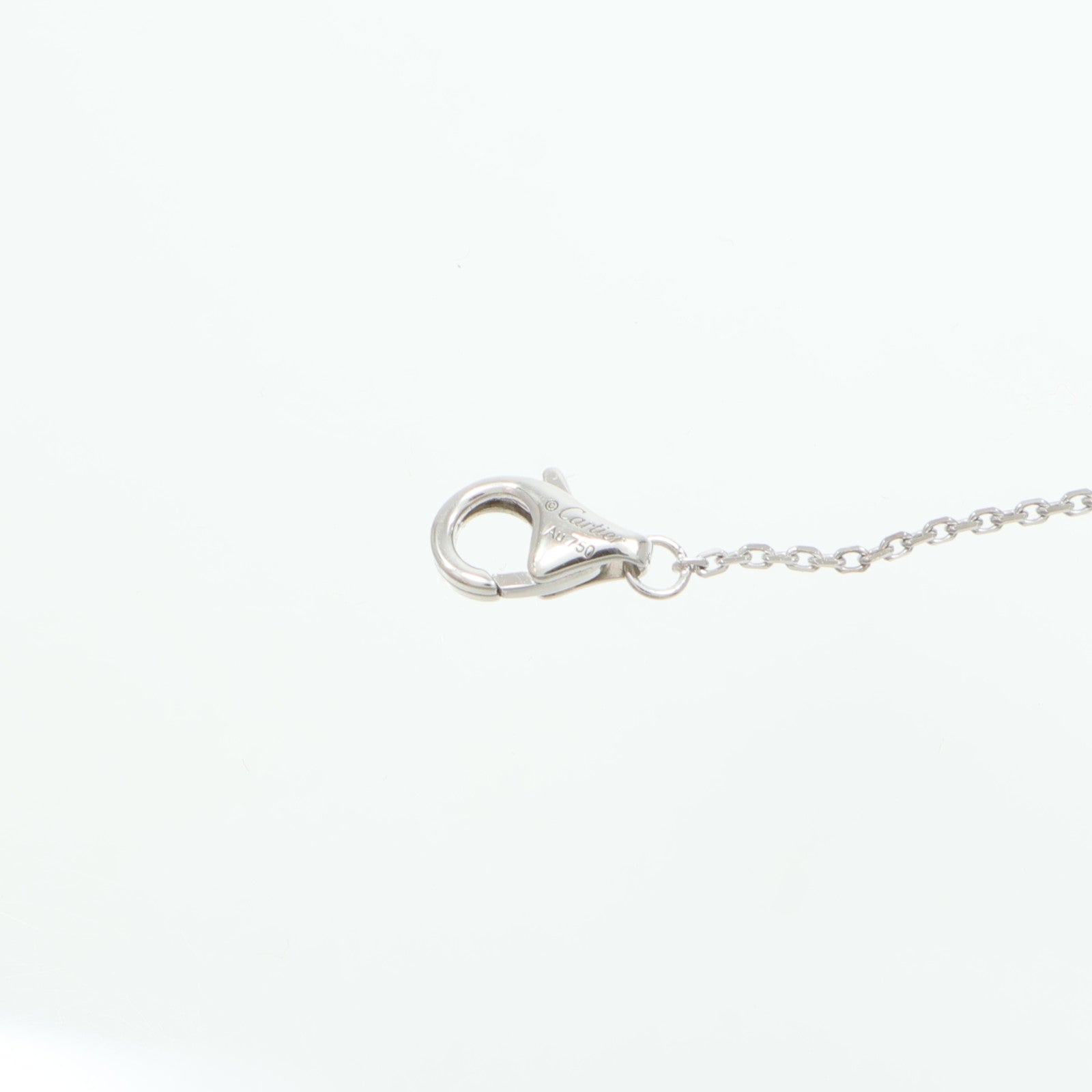 CARTIER 18K白金d'Amour Pendent鑽石項鍊