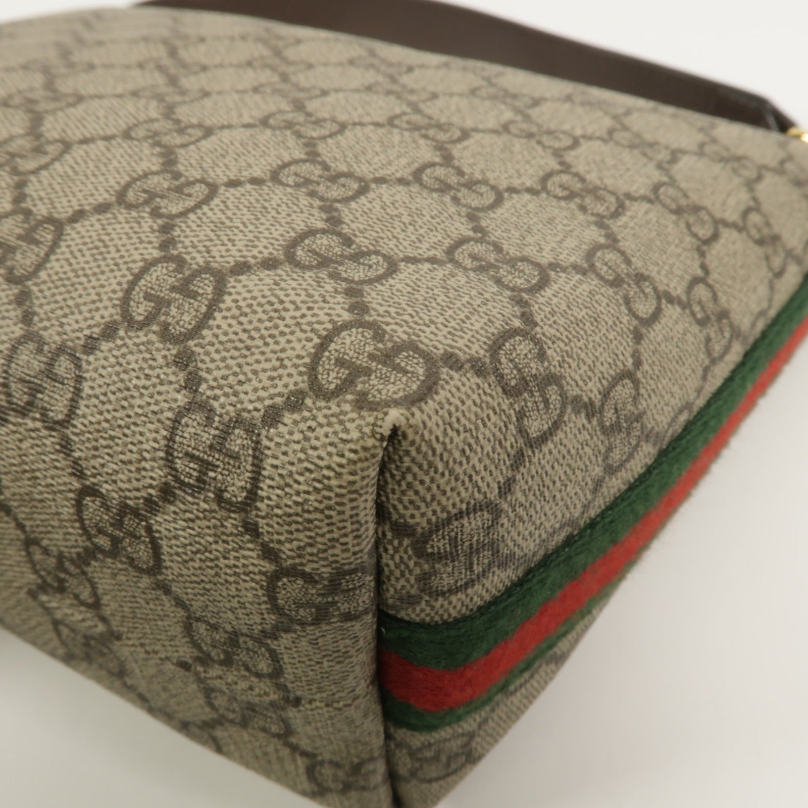 GUCCI 塗層帆布Ophidia手挽袋
