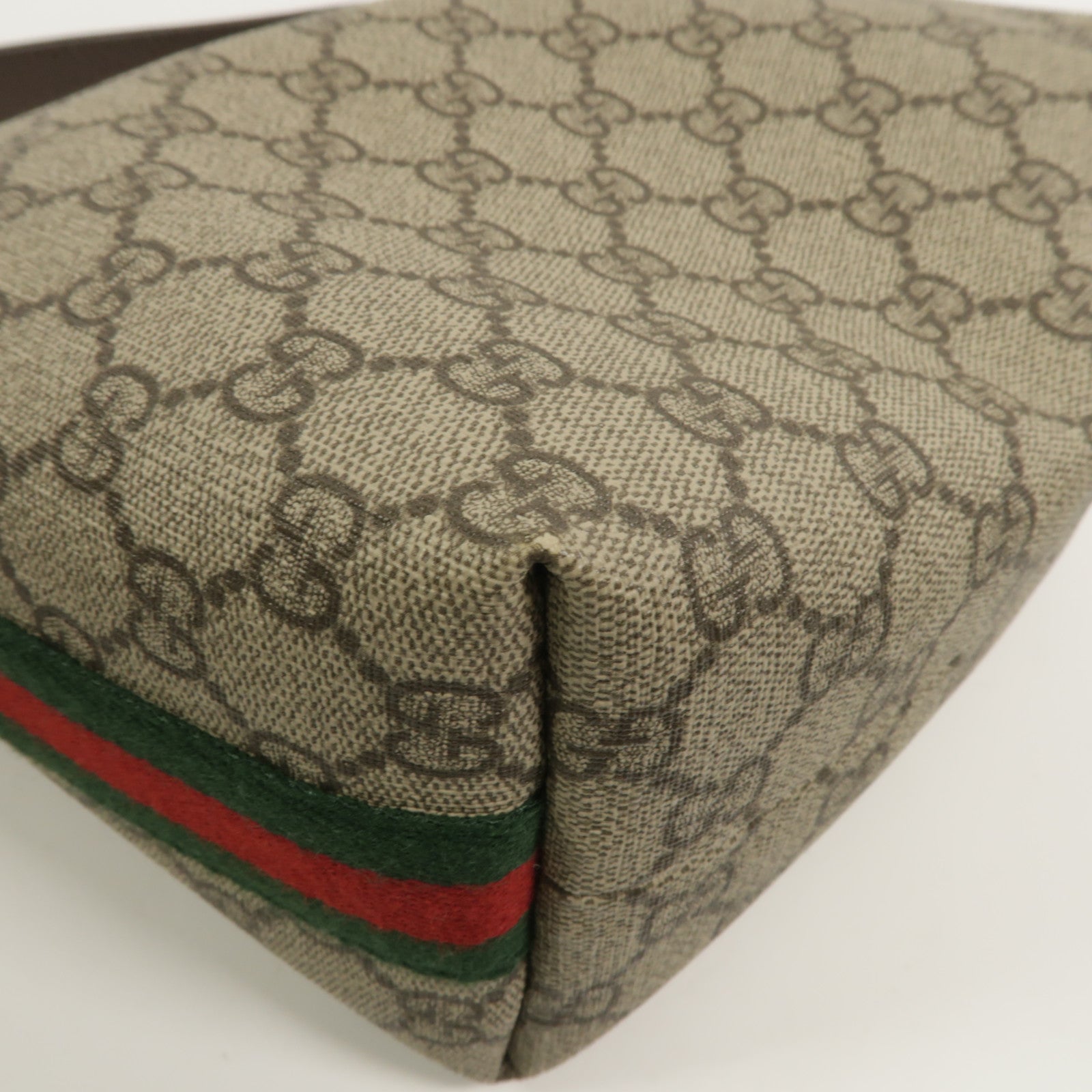 GUCCI 塗層帆布Ophidia手挽袋