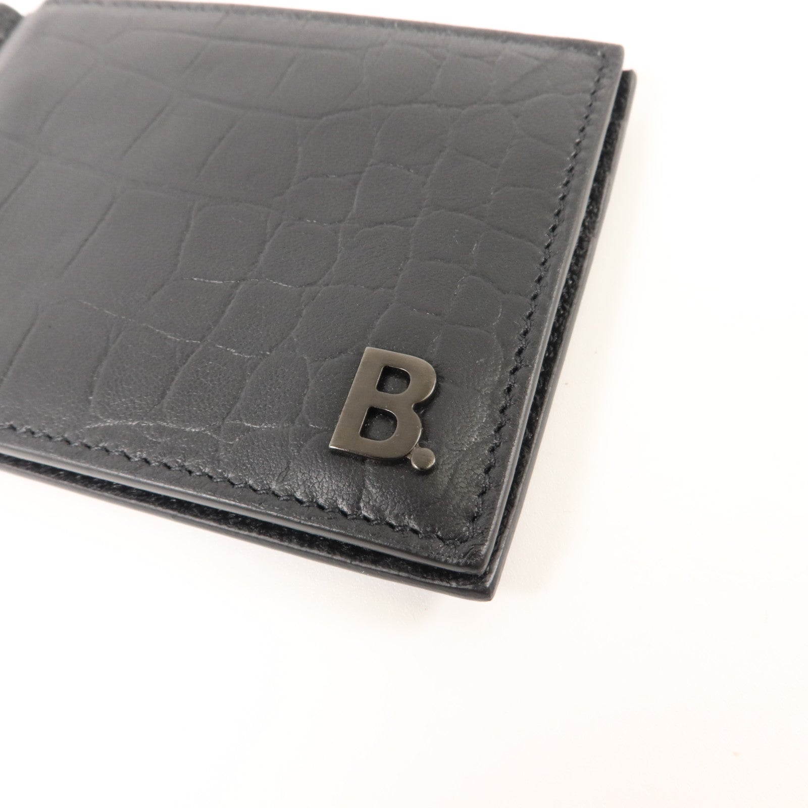 BALENCIAGA 牛皮皮革Bifold Wallet錢包