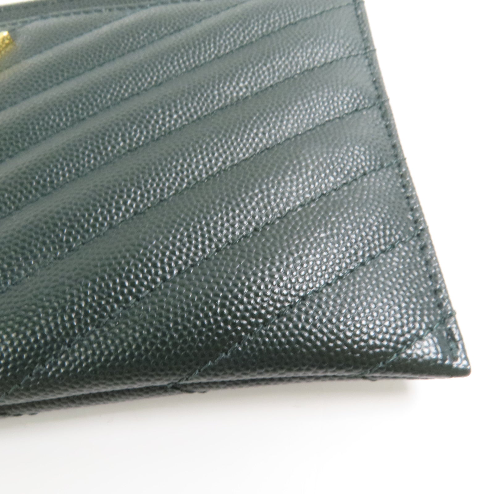 SAINT LAURENT 牛皮皮革Clutch Bag金扣手拿包