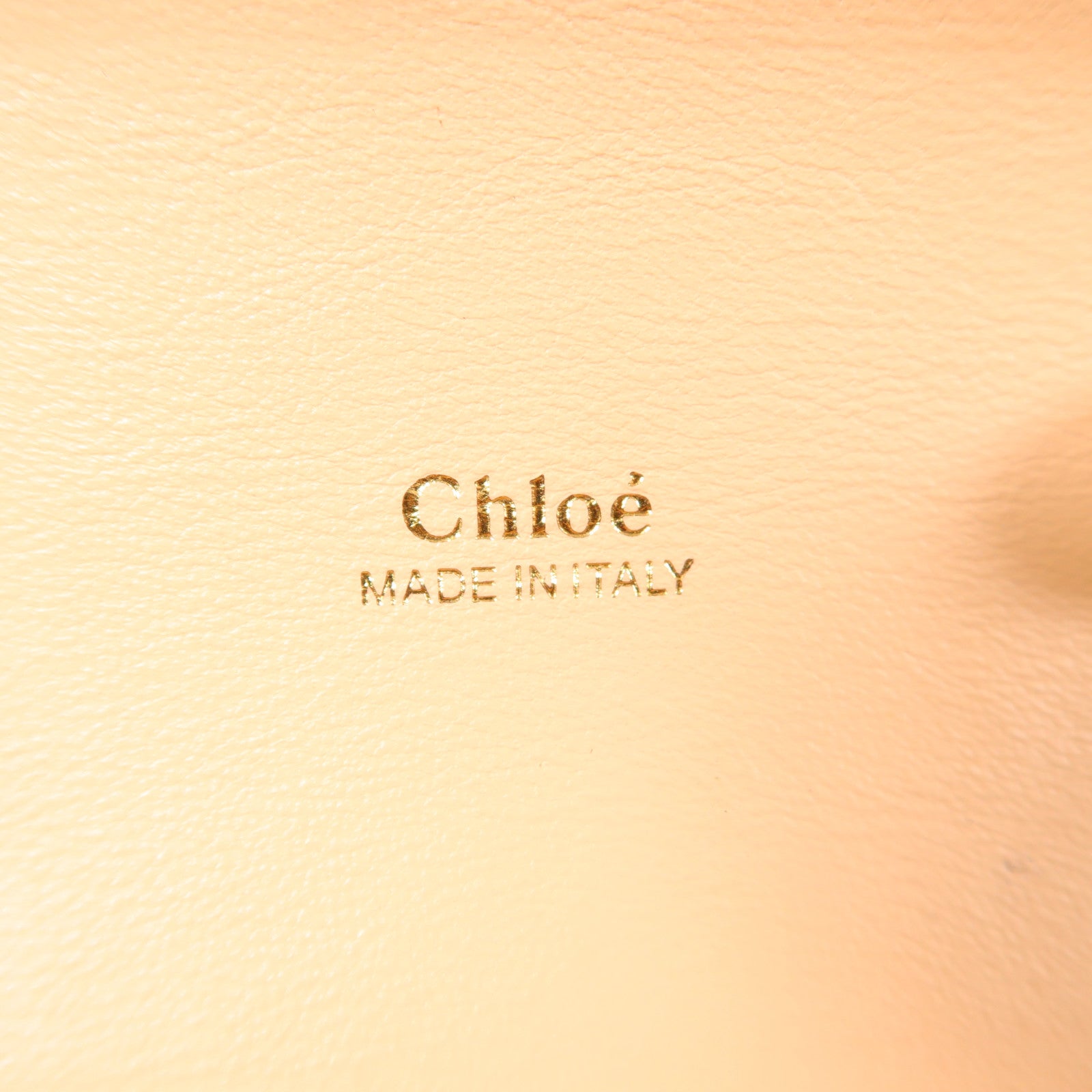 Chloe 牛皮皮革Aby Lock Bag金扣手挽肩背兩用袋