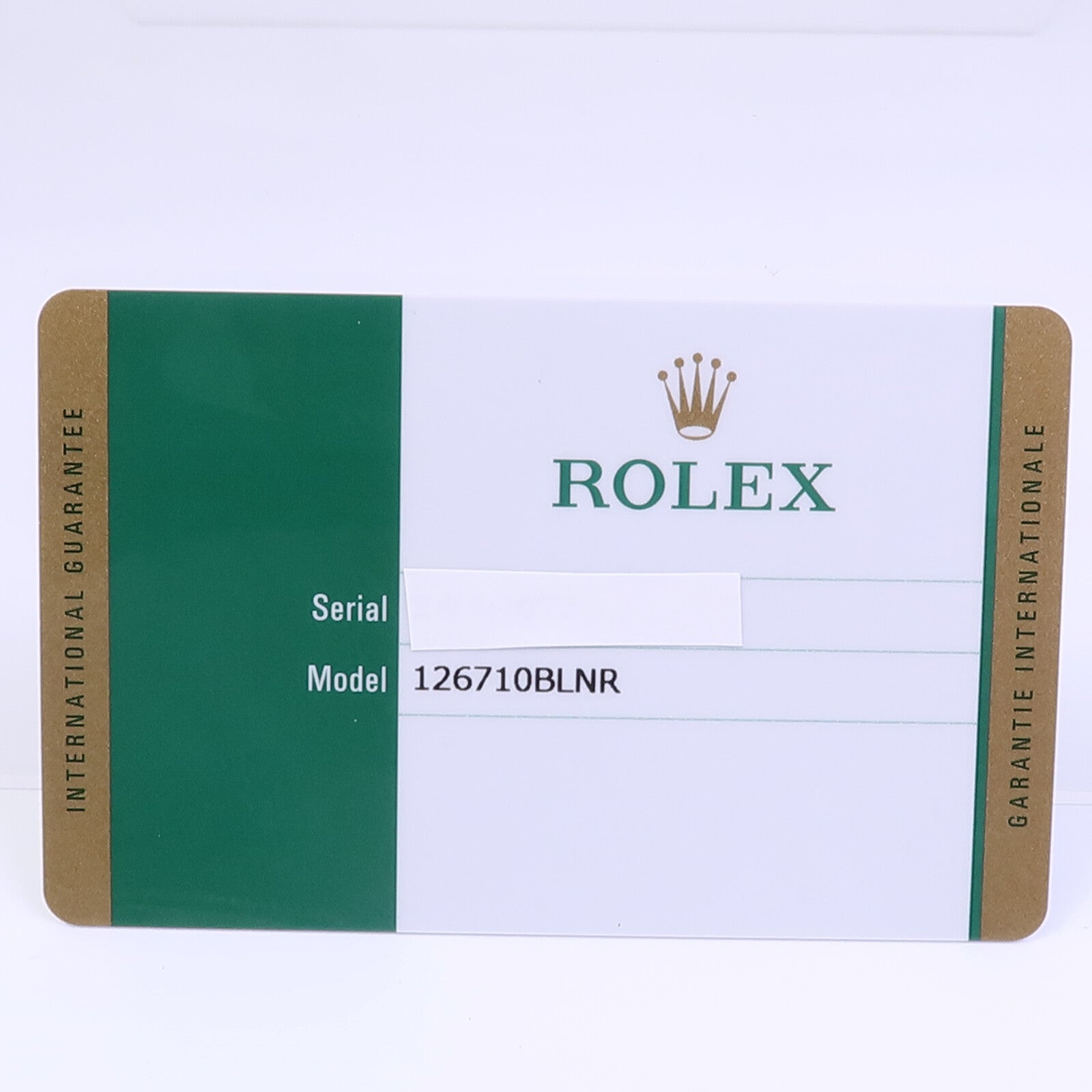ROLEX GMT Master II 126710BLNR