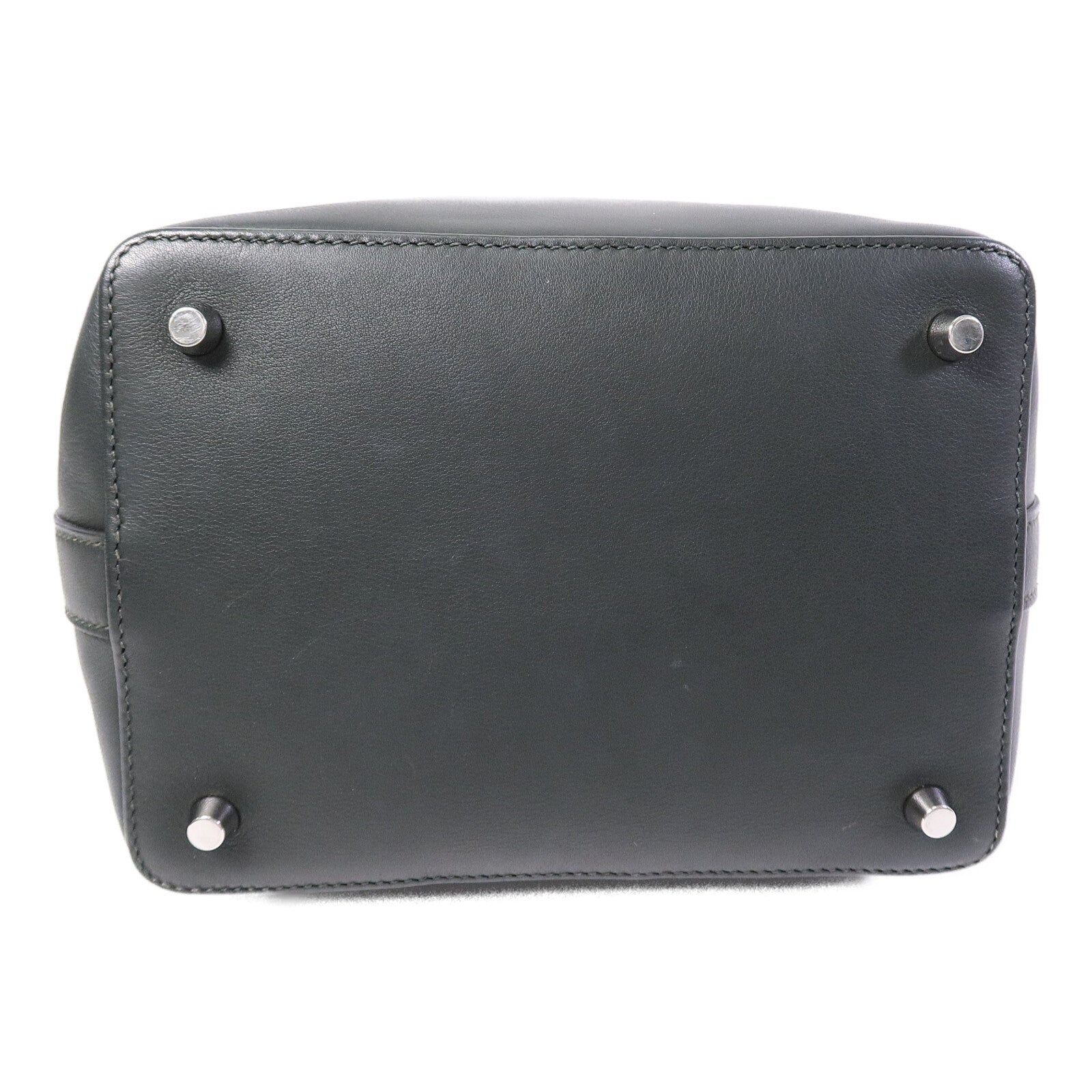 HERMES Swift皮革Toolbox 20手挽肩背兩用袋Vert Fonce
