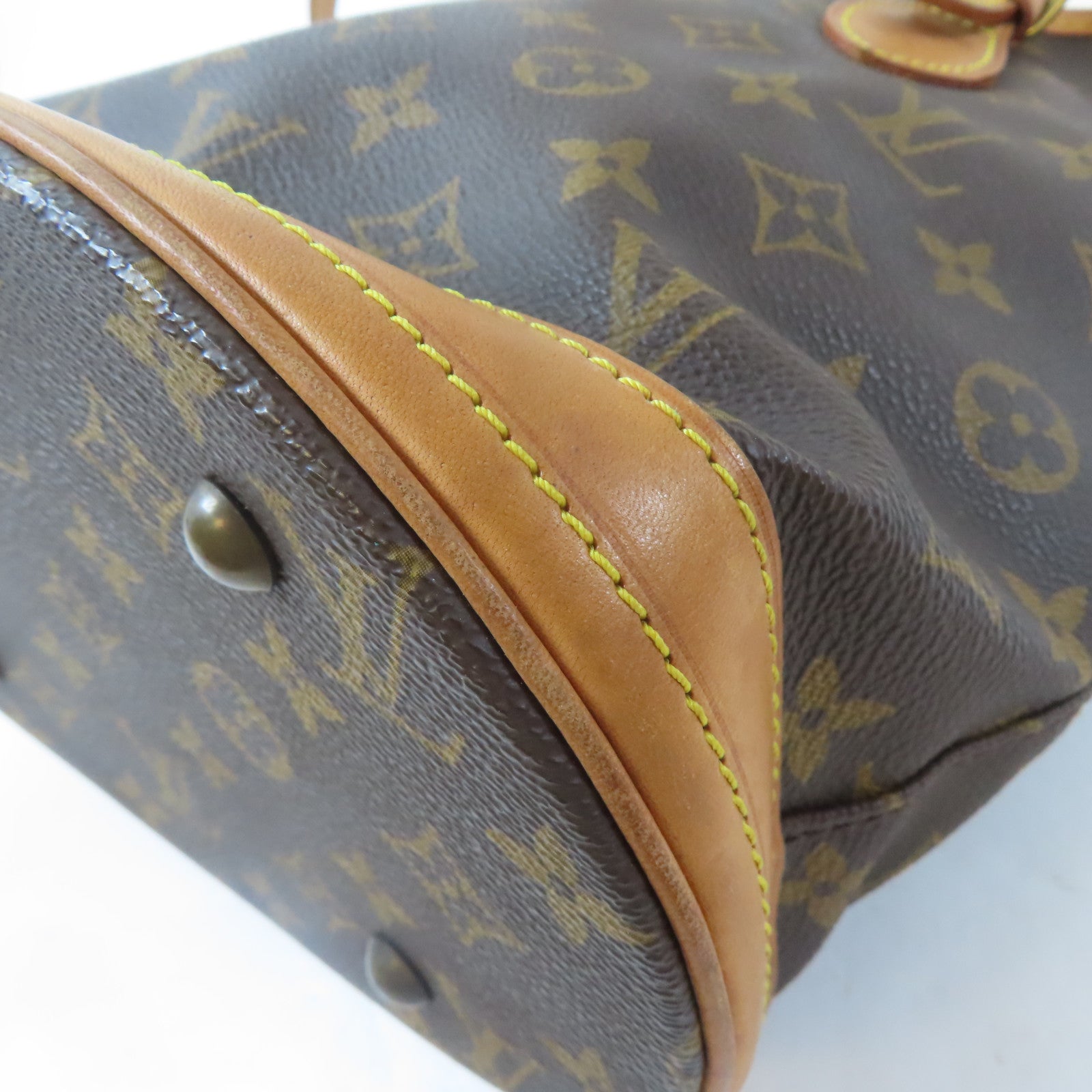 LOUIS VUITTON 【激減優惠】Monogram Bucket PM金扣肩背袋啡色