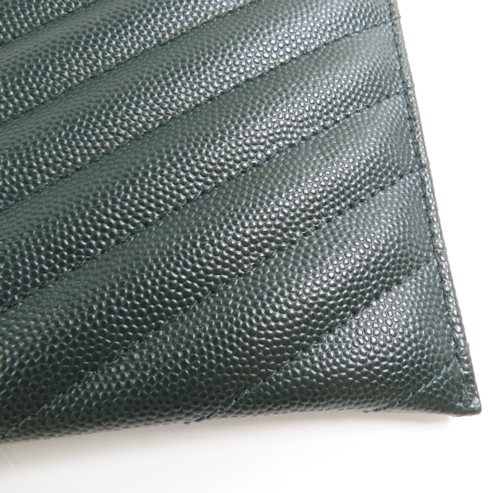 SAINT LAURENT 牛皮皮革Clutch Bag金扣手拿包