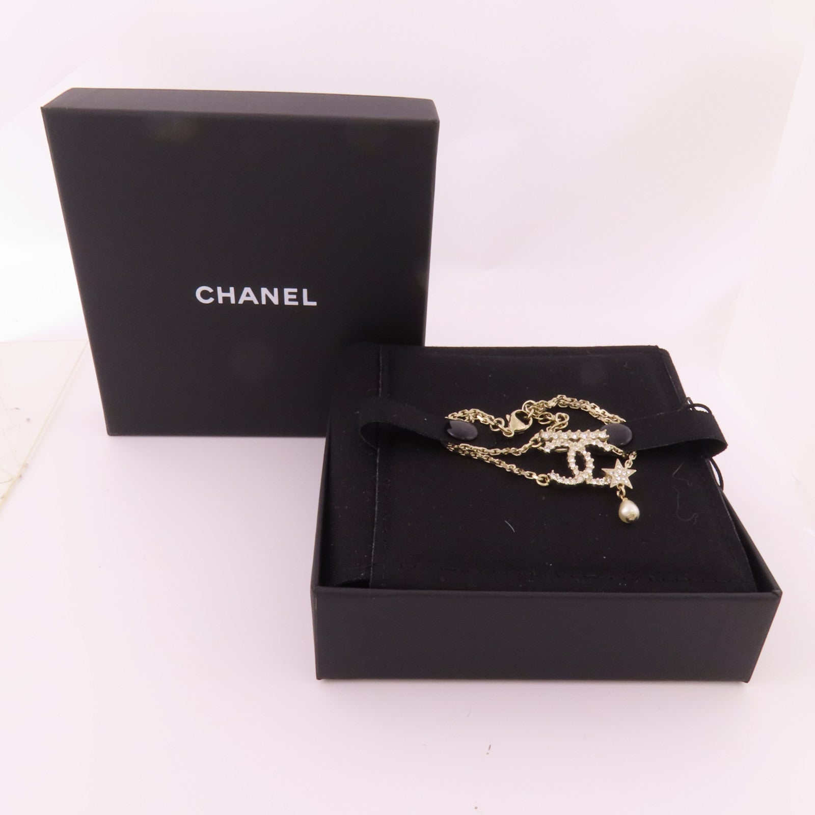 CHANEL 金屬Bracelet銀扣手鏈
