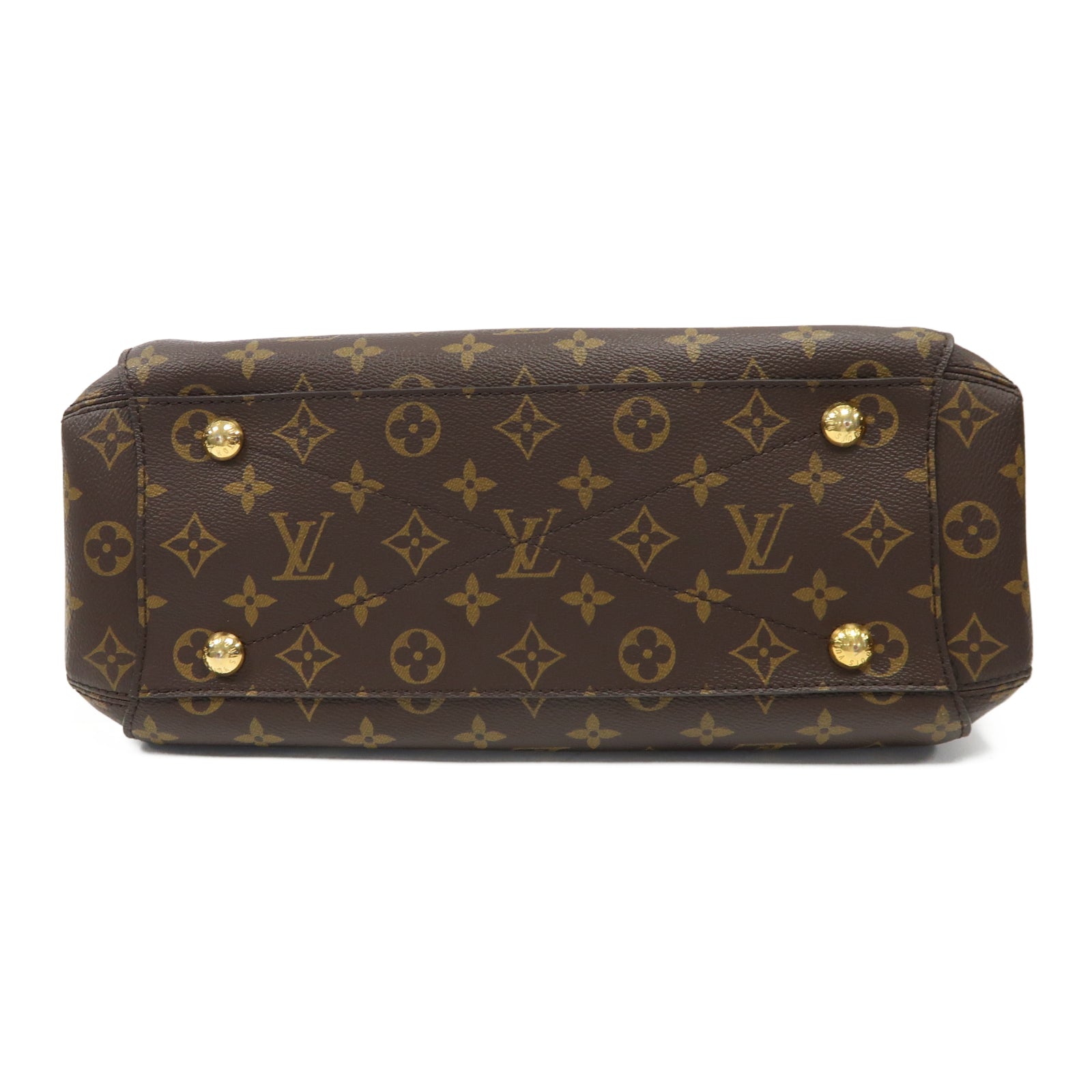 LOUIS VUITTON 【激減優惠】Monogram Montaigne MM金扣手挽肩背兩用袋啡色