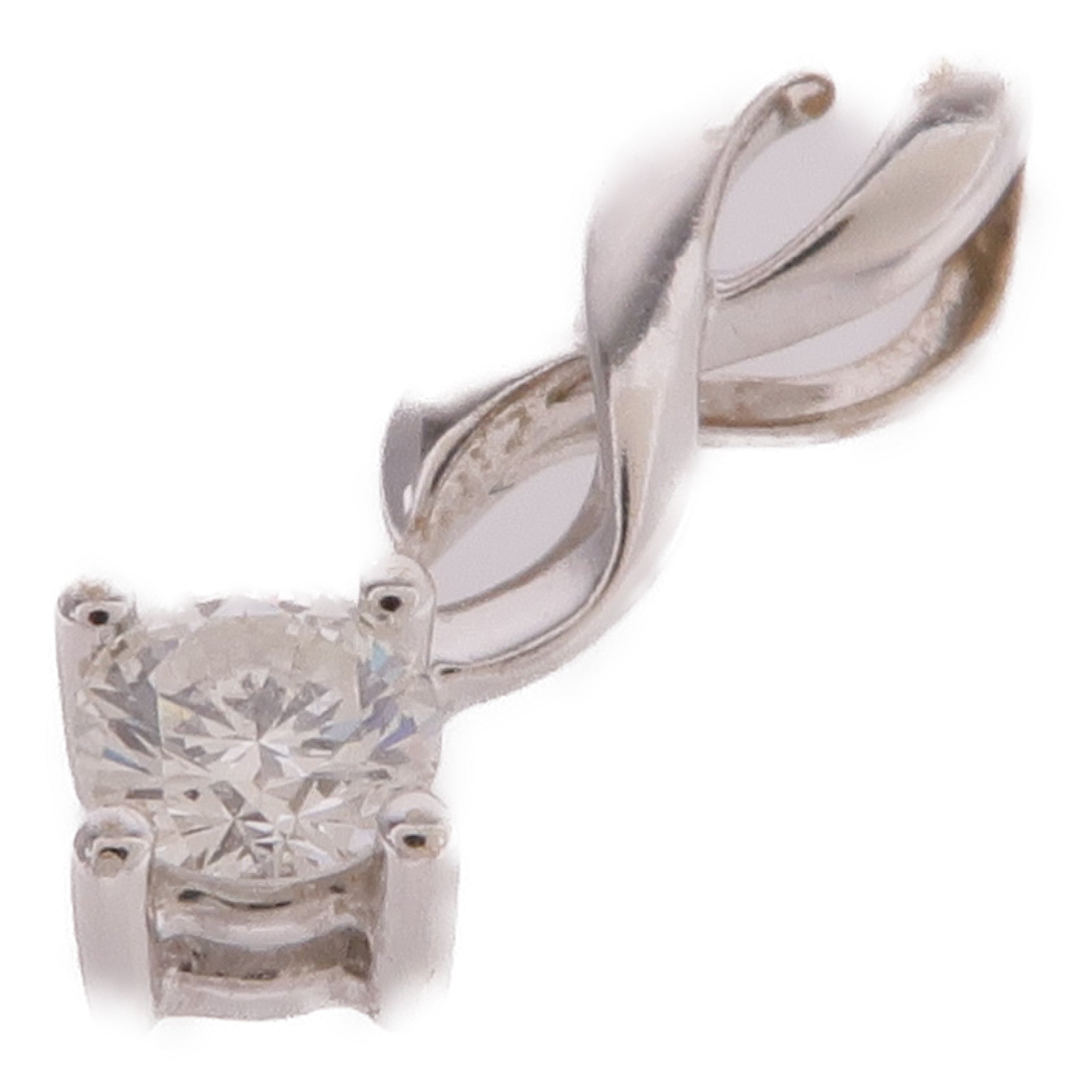 JEWELRY 18K白金Diamond Pendant Top鑽石吊墜