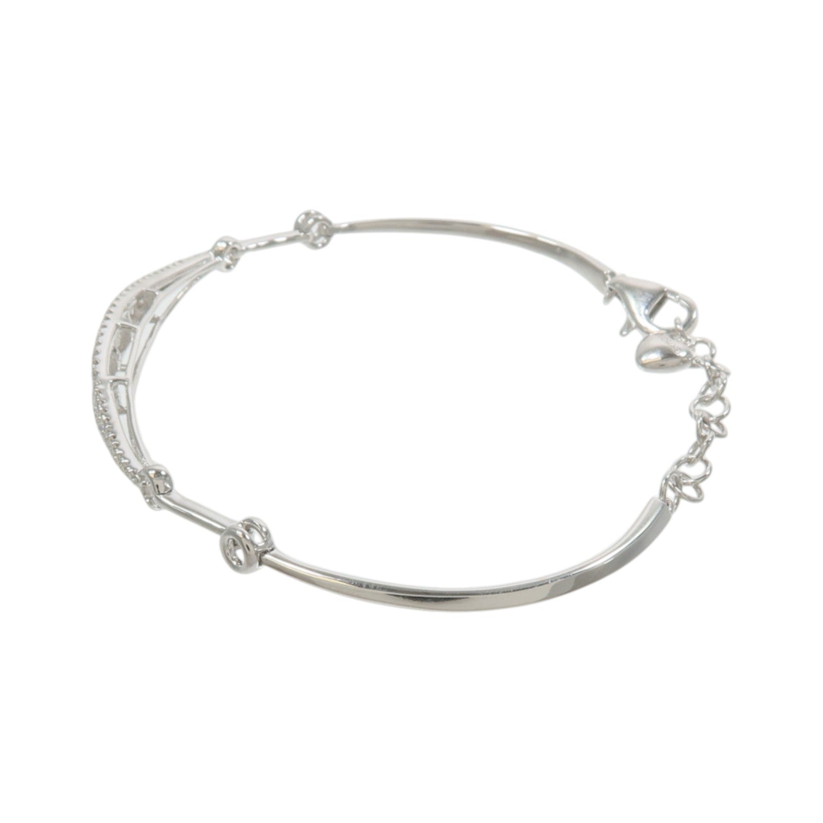 JEWELRY 18K白金Diamond Bracelet鑽石手鏈