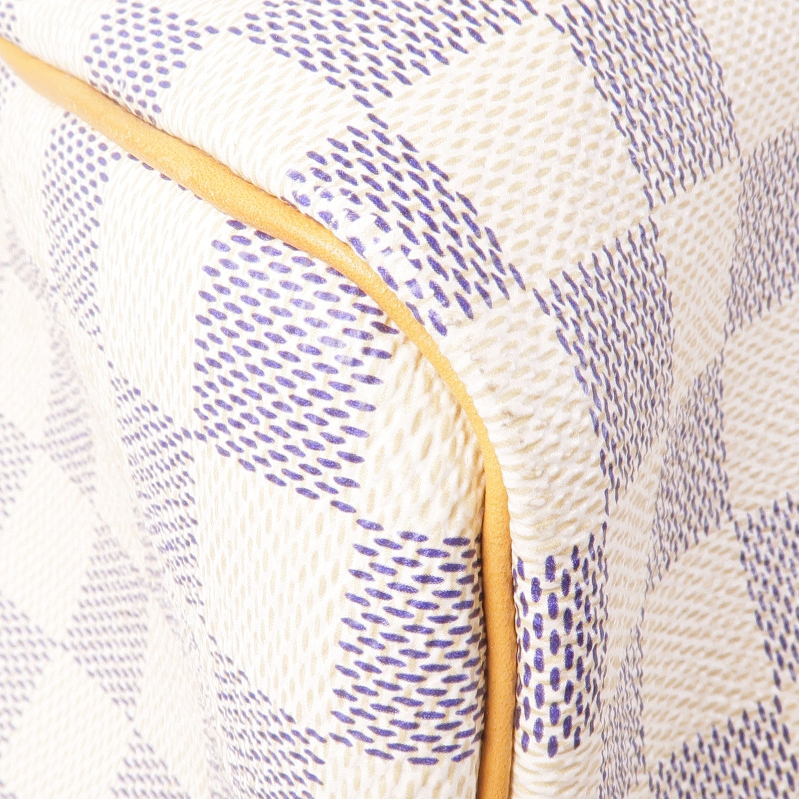 LOUIS VUITTON Damier Azur Keepall Bandouliere 55金扣手挽肩背兩用袋