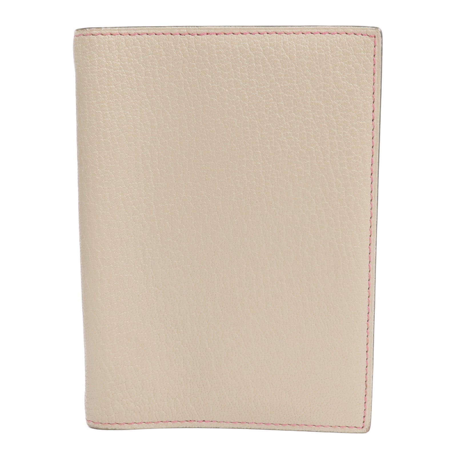 HERMES Chevre皮革Agenda Cover銀扣記事本封套Gris Asphalt