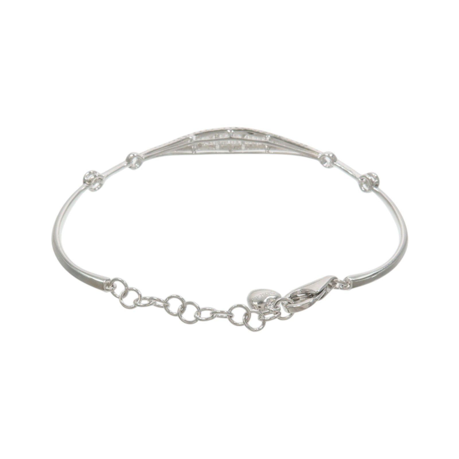 JEWELRY 18K白金Diamond Bracelet鑽石手鏈