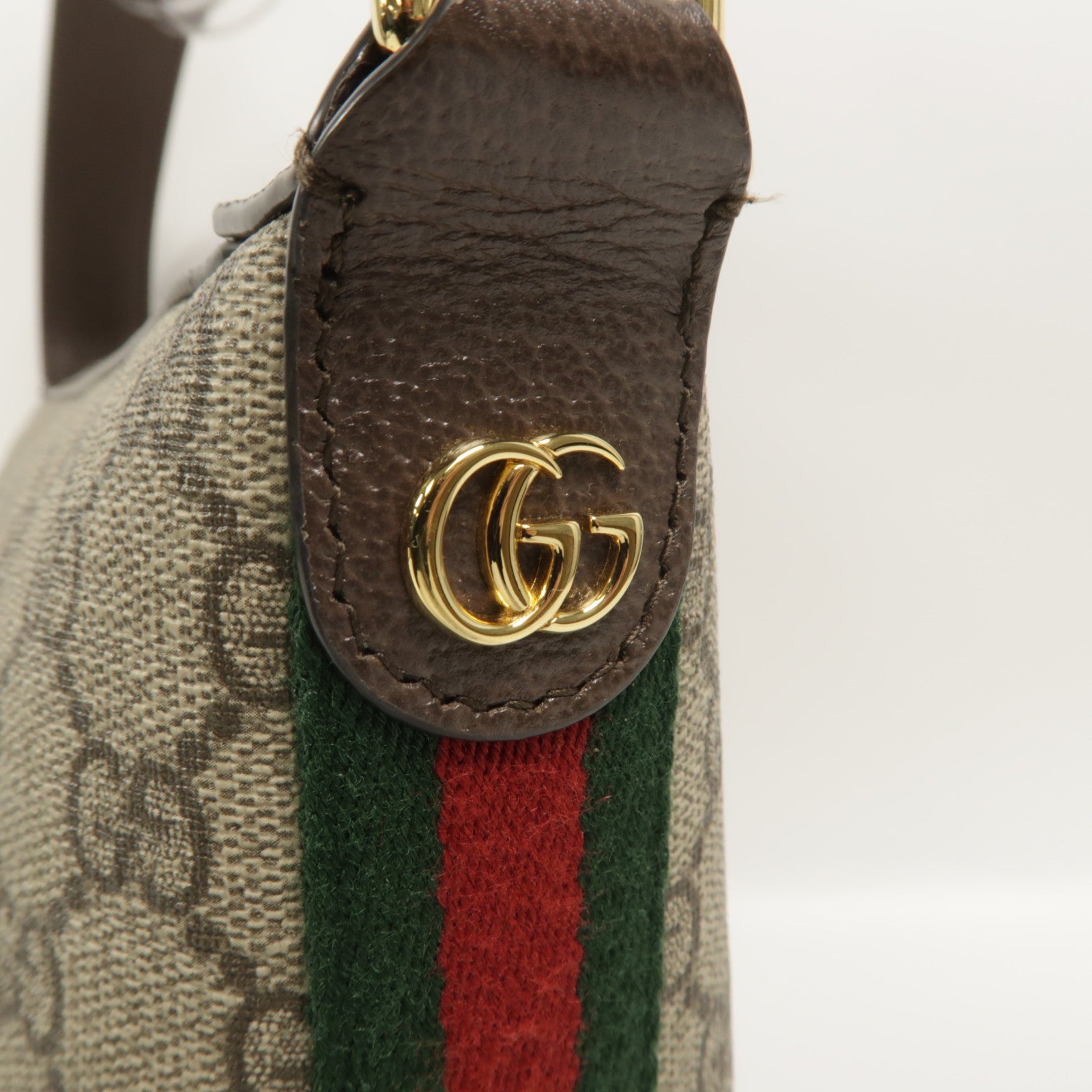 GUCCI 塗層帆布Ophidia手挽袋