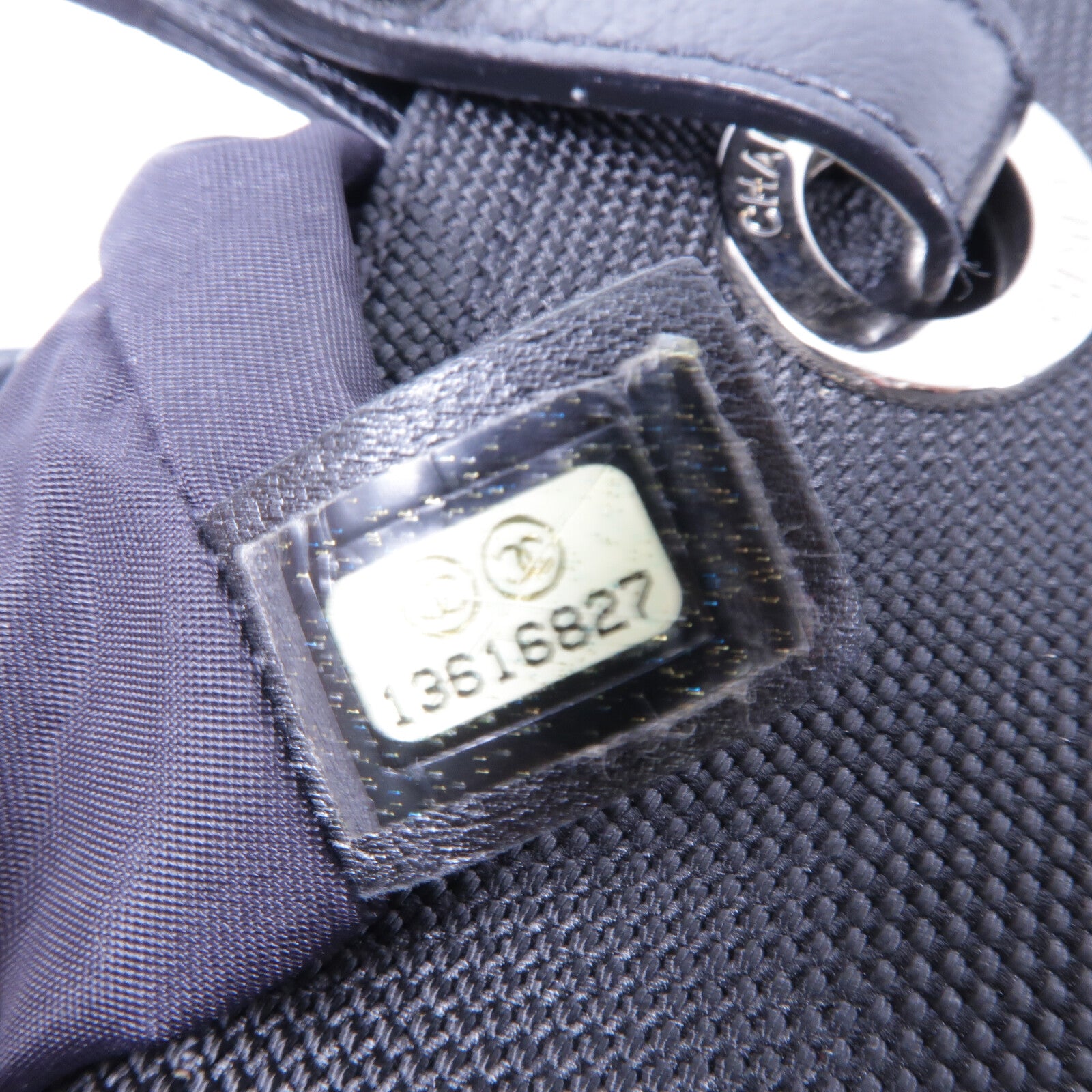CHANEL 塗層帆布/帆布Biarritz手挽袋