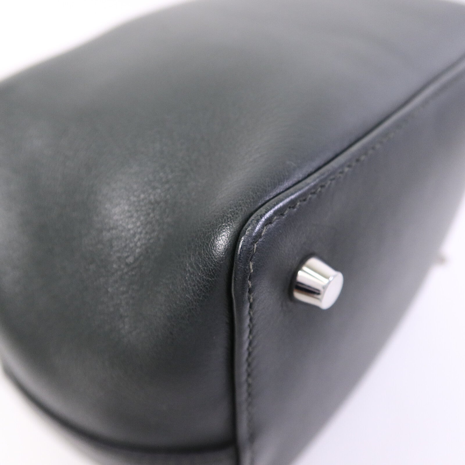 HERMES Swift皮革Toolbox 20手挽肩背兩用袋Vert Fonce