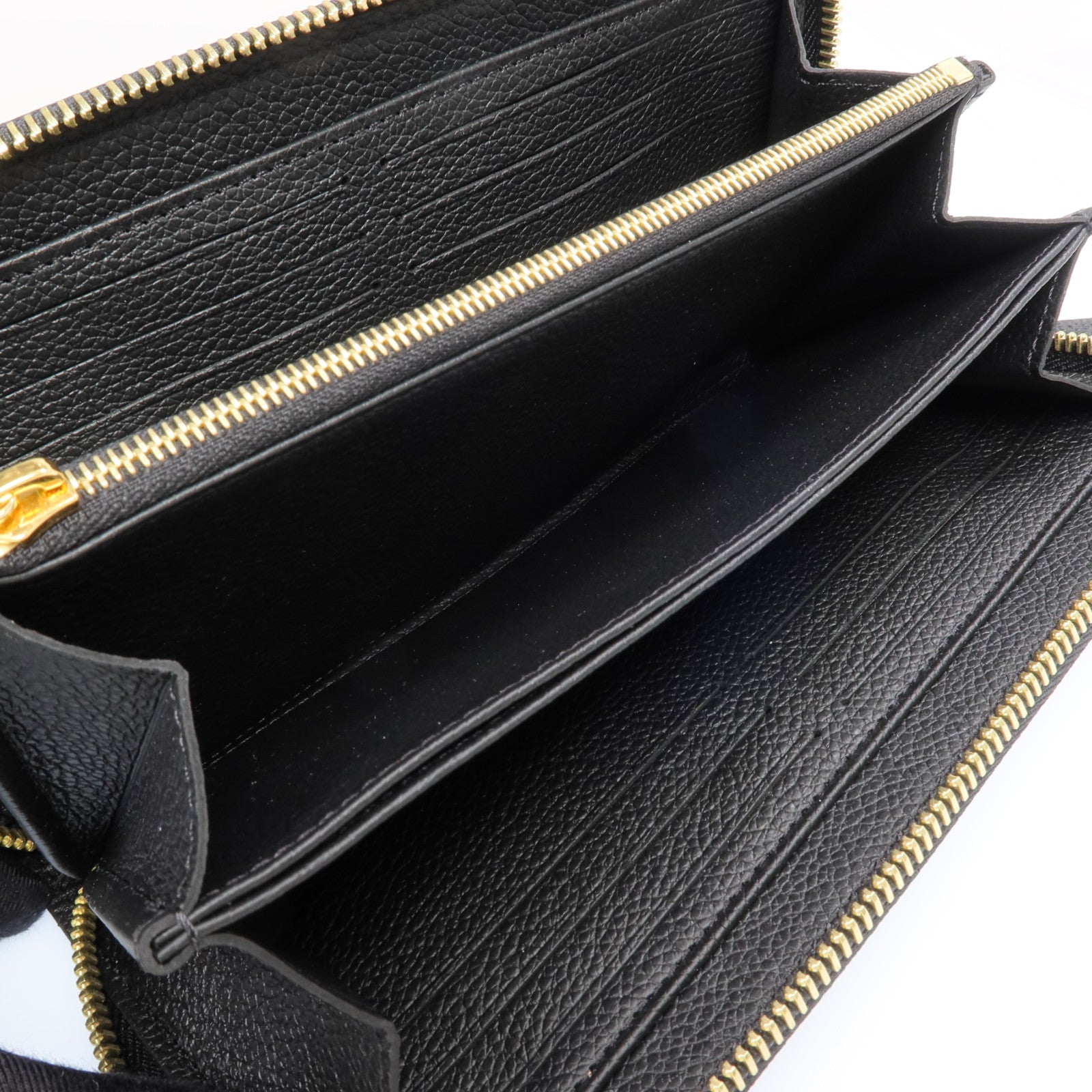 LOUIS VUITTON Monogram Empreinte Long Wallet金扣長錢包