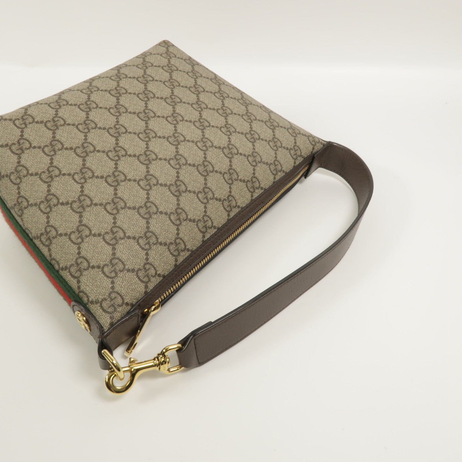 GUCCI 塗層帆布Ophidia手挽袋
