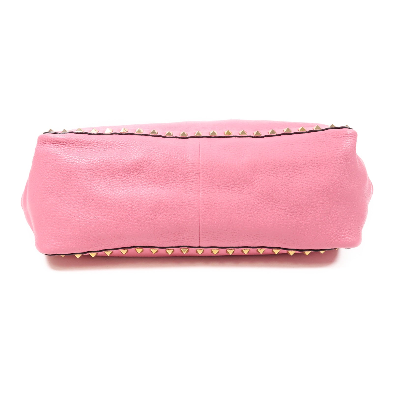 Valentino 牛皮皮革2 Way Shoulder金扣手挽肩背兩用袋