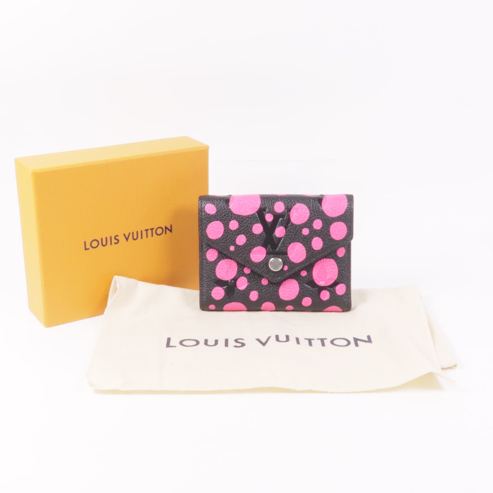 LOUIS VUITTON 【激減優惠】Monogram Empreinte Victorine x YK銀扣錢包