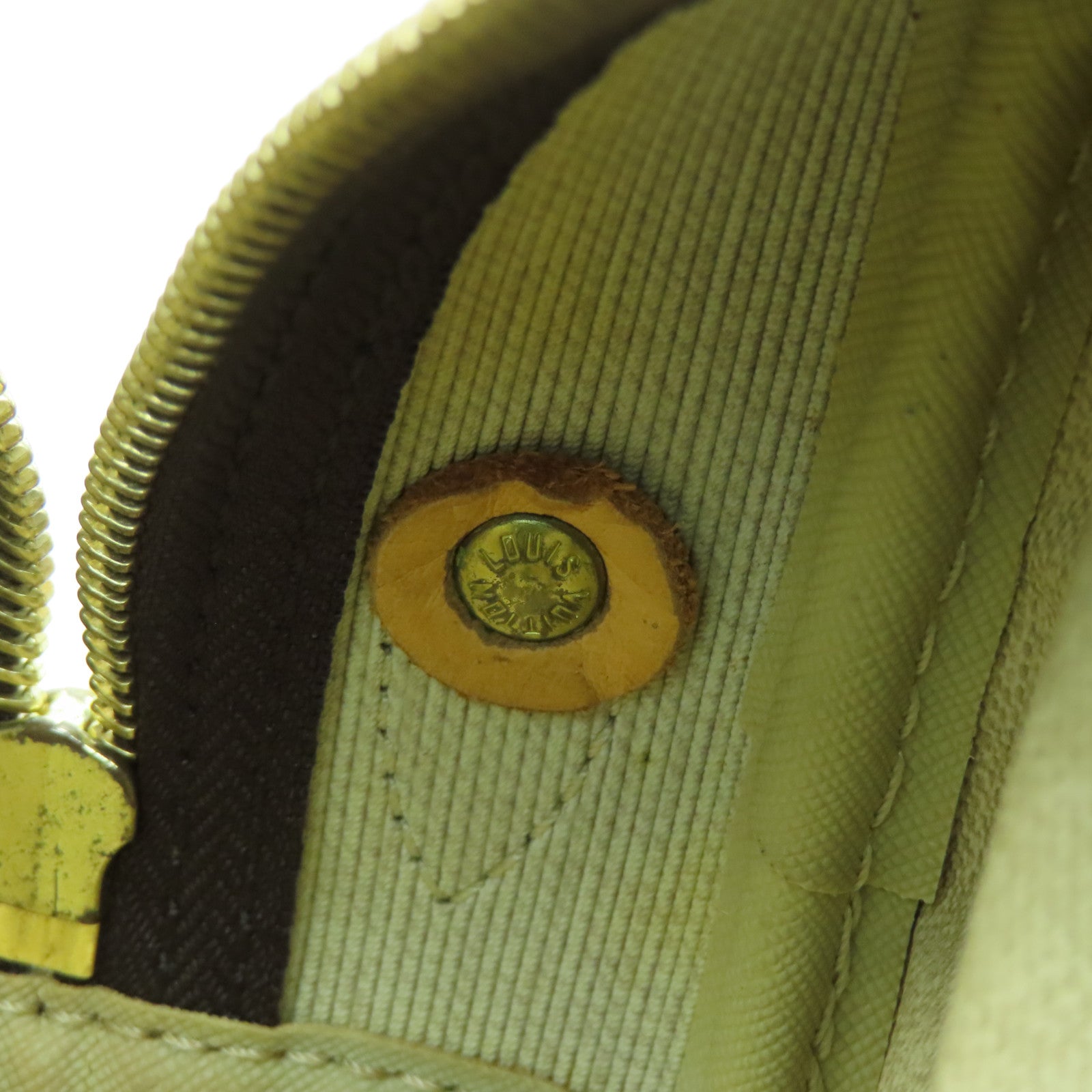 LOUIS VUITTON Monogram Reporter PM金扣肩背袋啡色