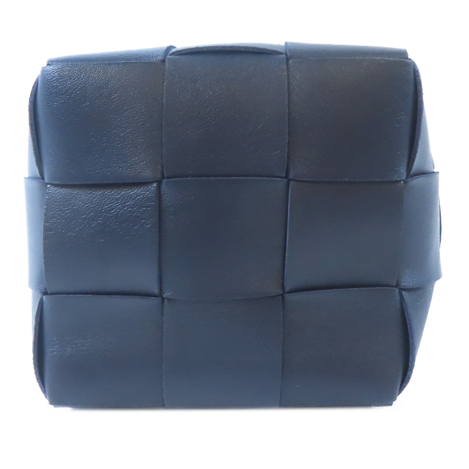 BOTTEGA VENETA 織紋皮革Cassette Bucket肩背袋黑色