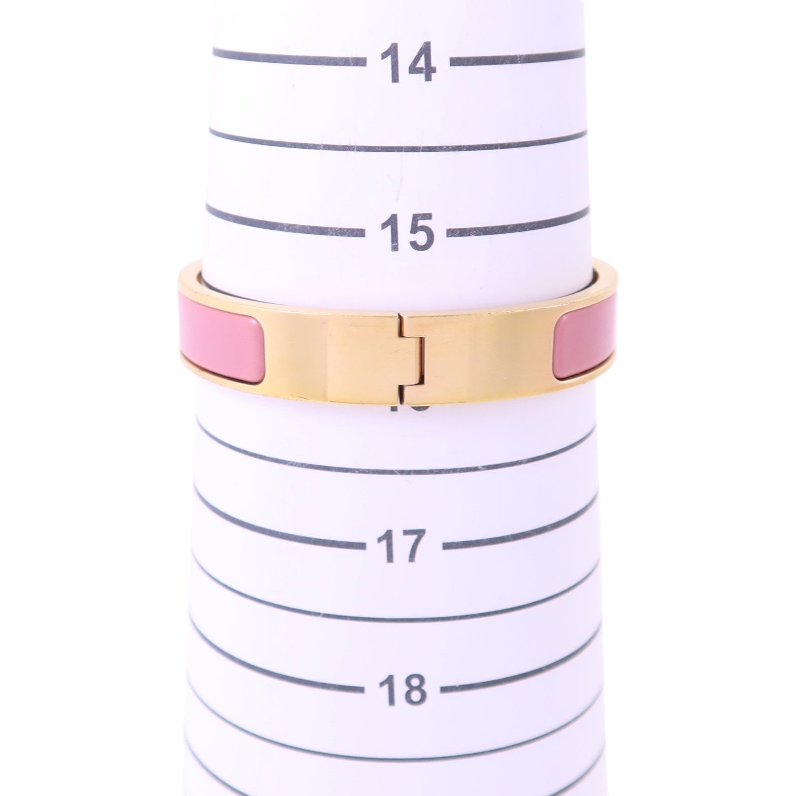 HERMES 金屬/琺瑯Clic H Bracelet金扣手鏈
