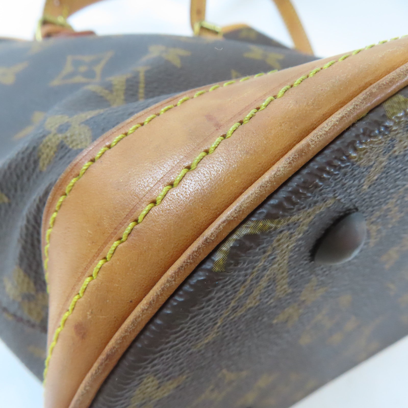 LOUIS VUITTON 【激減優惠】Monogram Bucket PM金扣肩背袋啡色