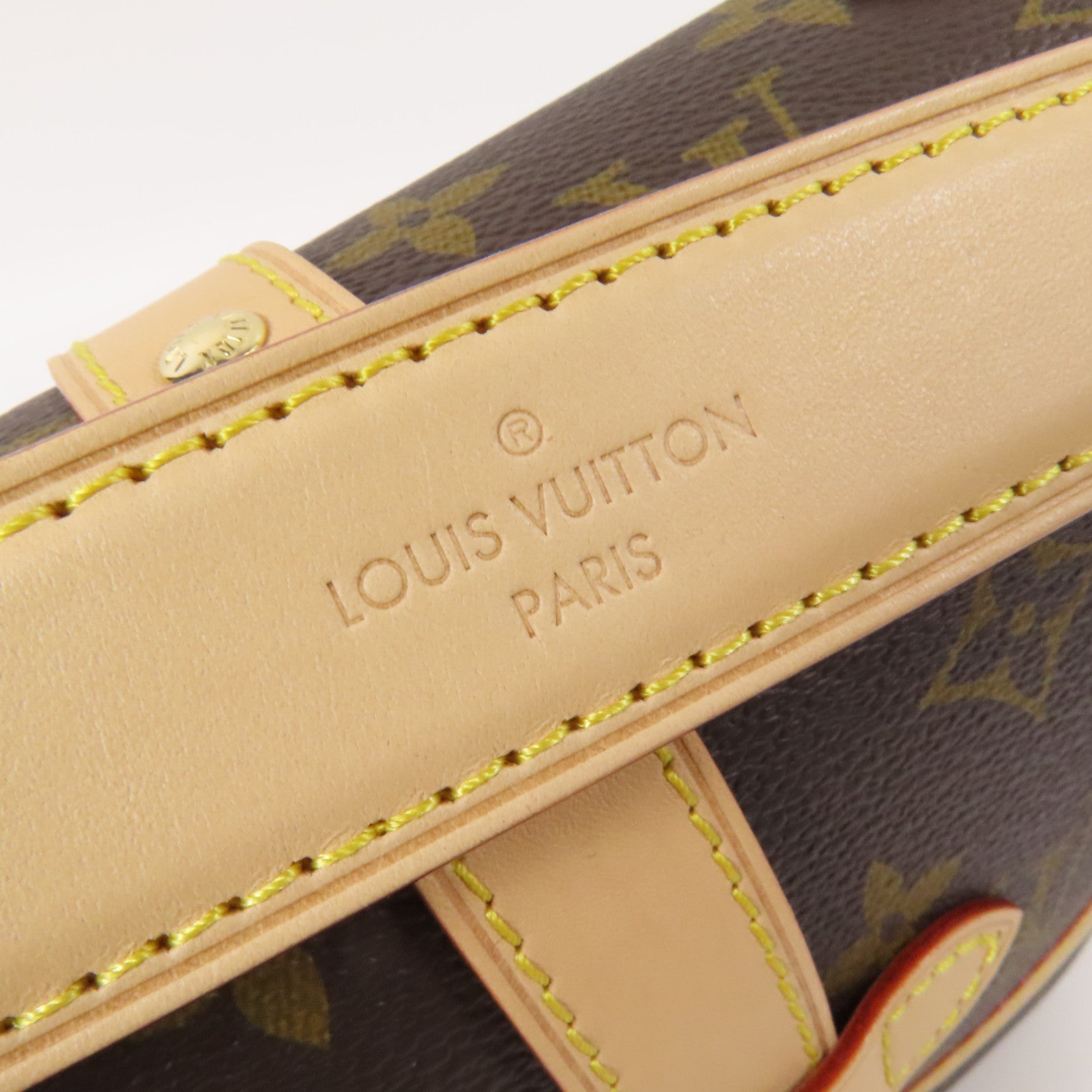 LOUIS VUITTON Monogram Saumur BB金扣手挽肩背兩用袋