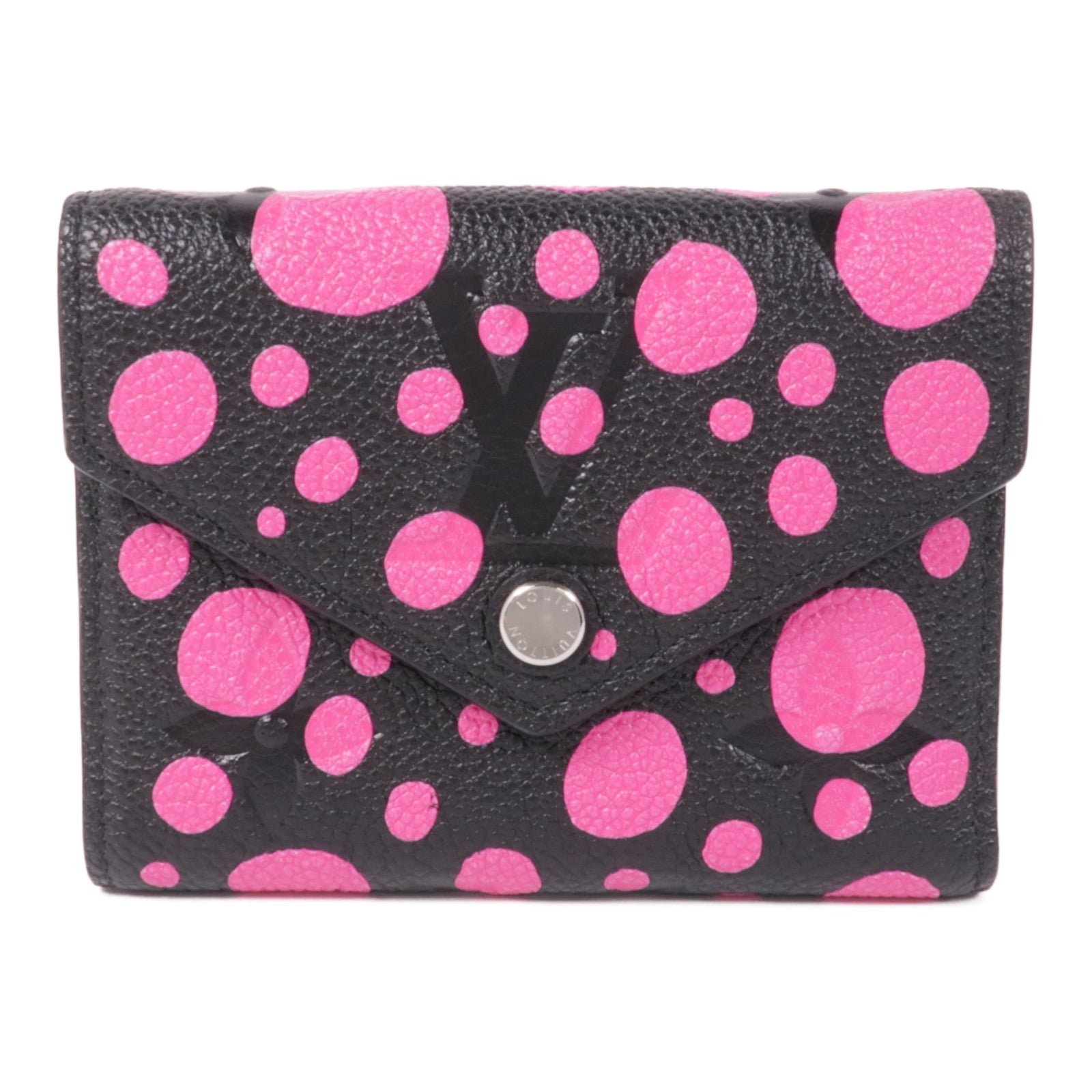 LOUIS VUITTON 【激減優惠】Monogram Empreinte Victorine x YK銀扣錢包