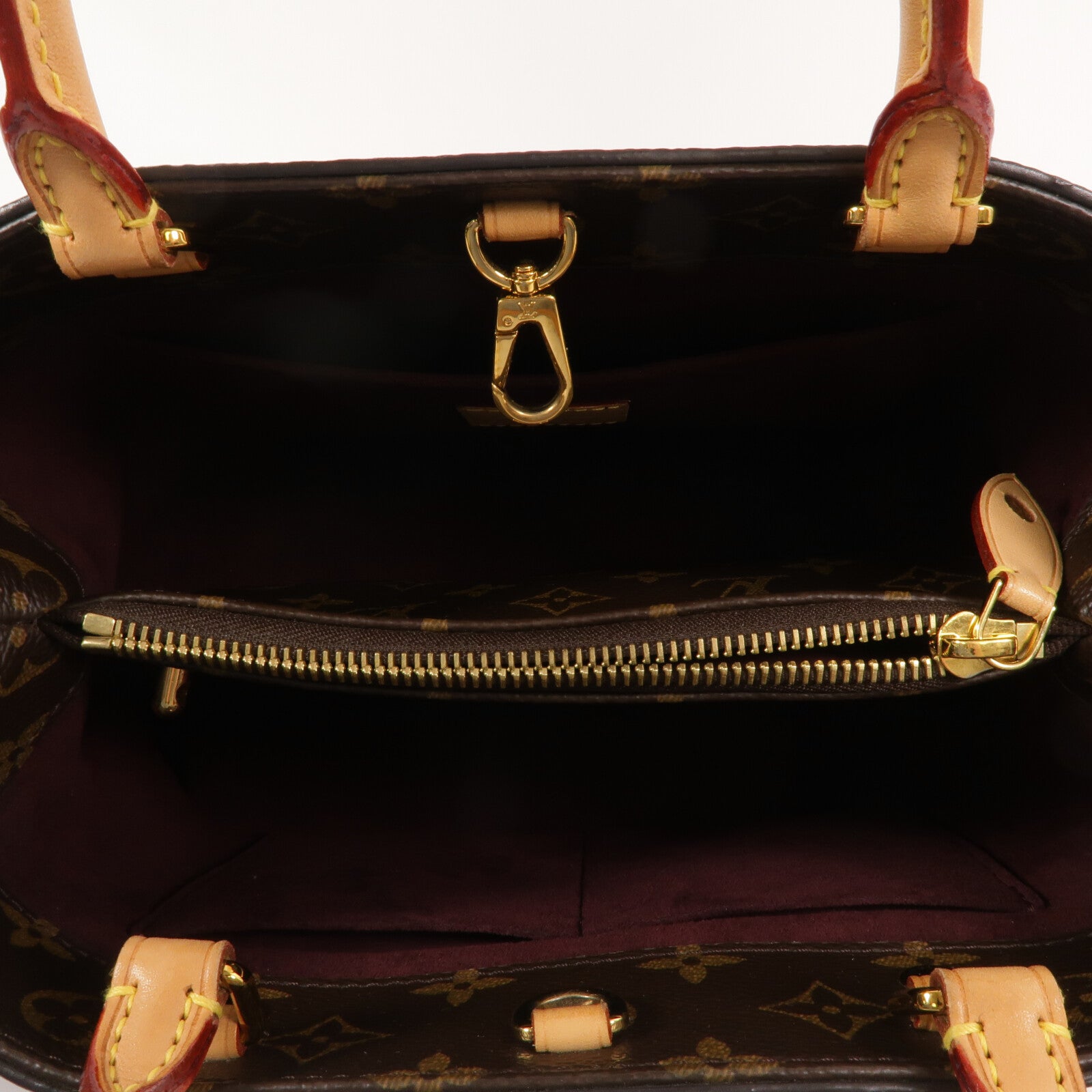 LOUIS VUITTON Monogram Montaigne BB手挽肩背兩用袋