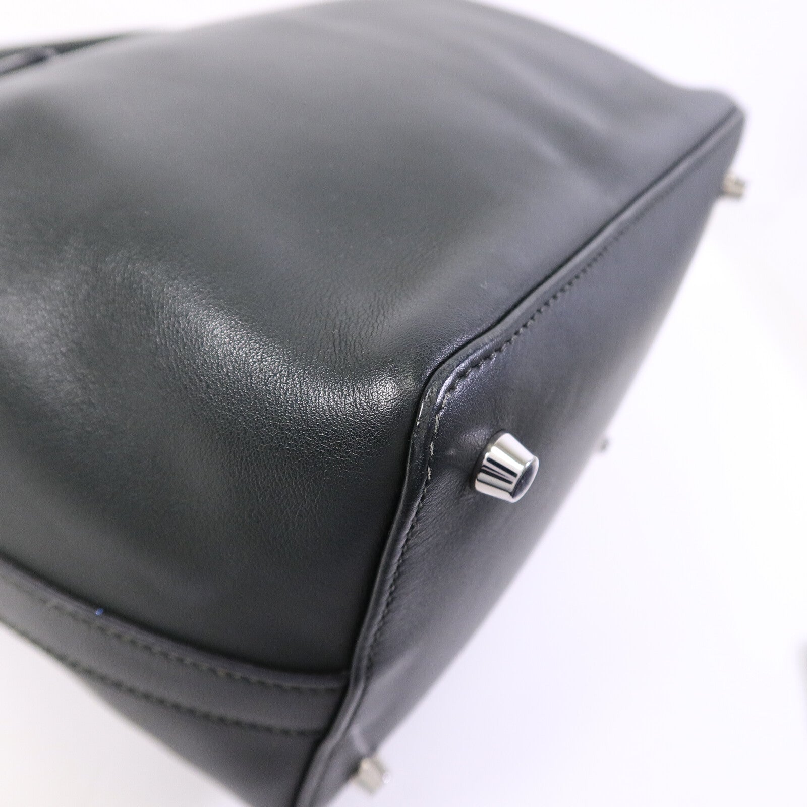 HERMES Swift皮革Toolbox 20手挽肩背兩用袋Vert Fonce