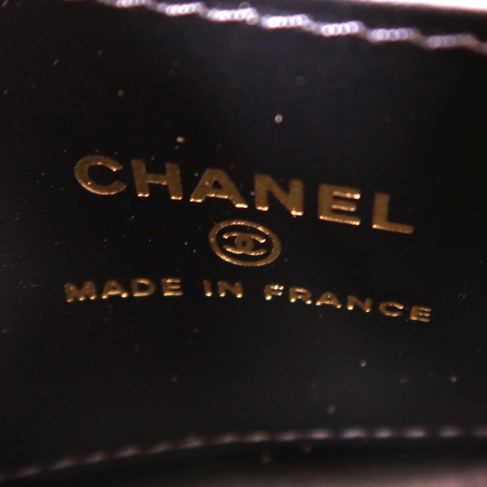 CHANEL 牛皮皮革Kelly Nano金扣手挽肩背兩用袋