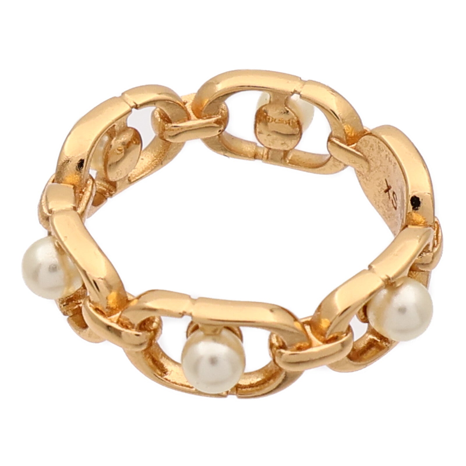 Dior 金屬30 Montaigne Jolie戒指US#4