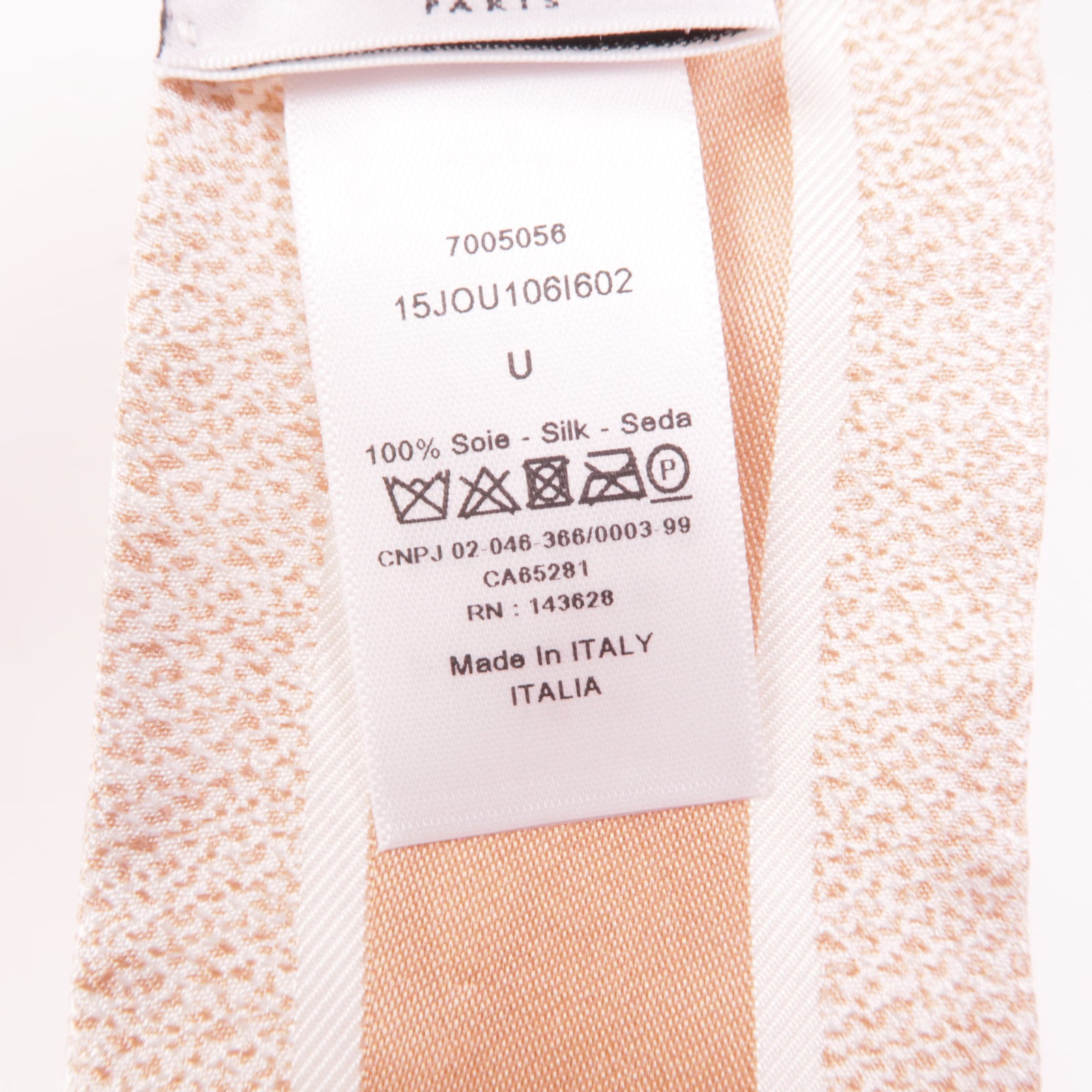 Dior 絲質Mitzah Scarf絲巾