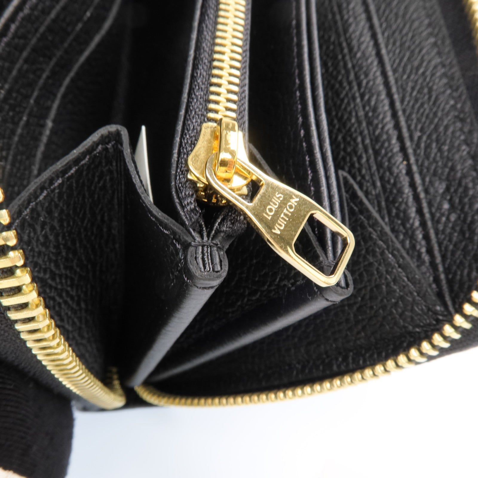 LOUIS VUITTON Monogram Empreinte Long Wallet金扣長錢包