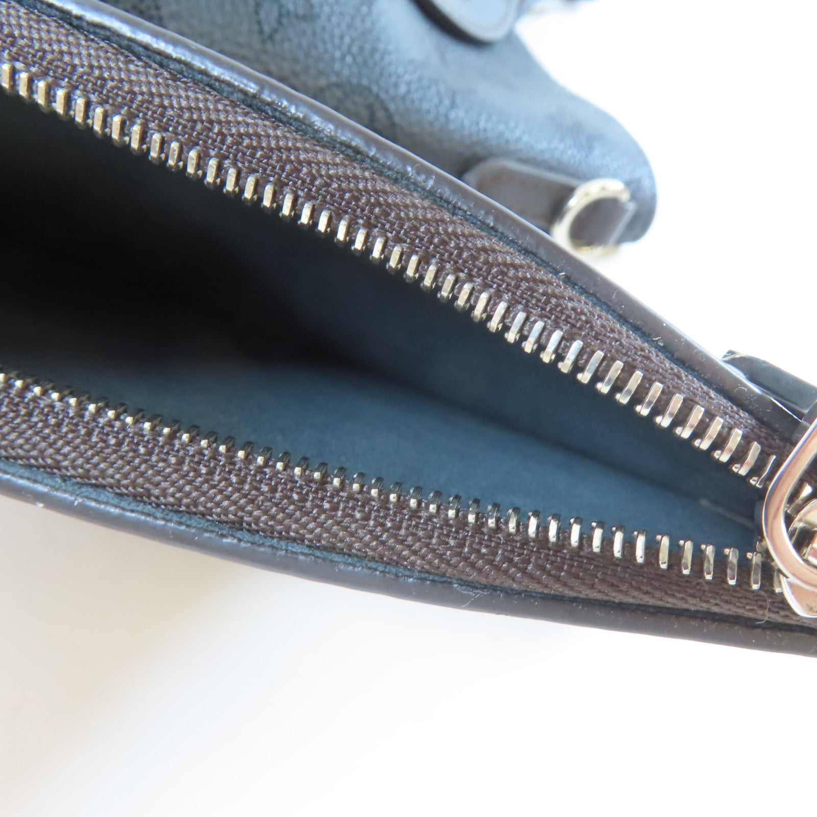 LOUIS VUITTON Mahina Hina 2 Way Shoulder Bag銀扣手挽肩背兩用袋黑色