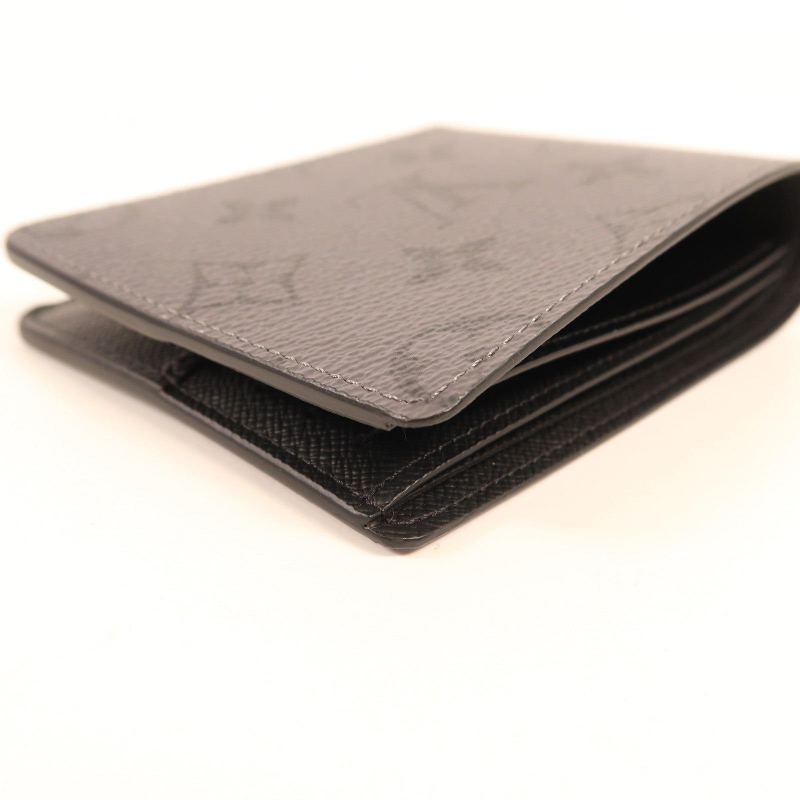 LOUIS VUITTON Monogram Eclipse Slender錢包