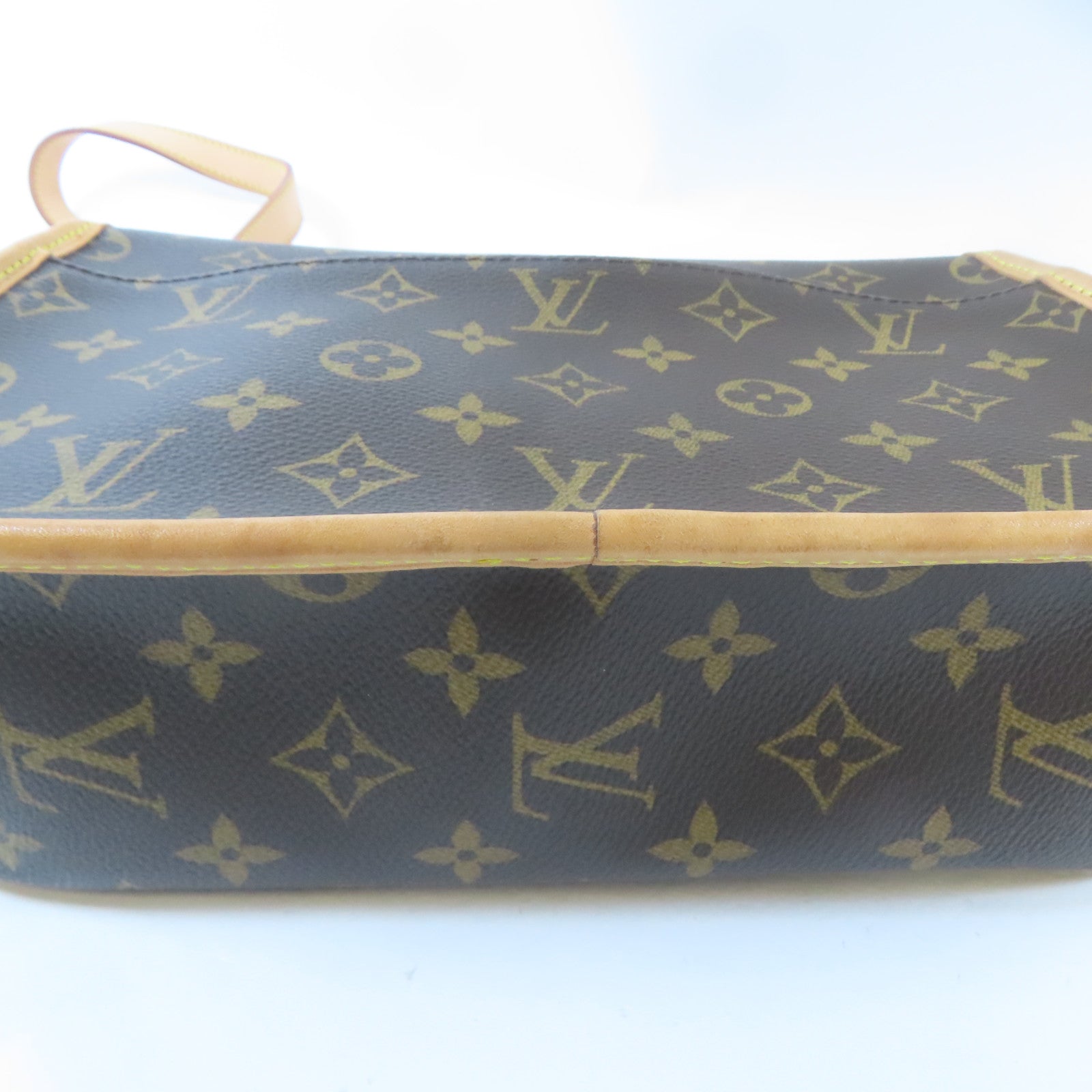 LOUIS VUITTON Monogram Sologne金扣肩背袋啡色