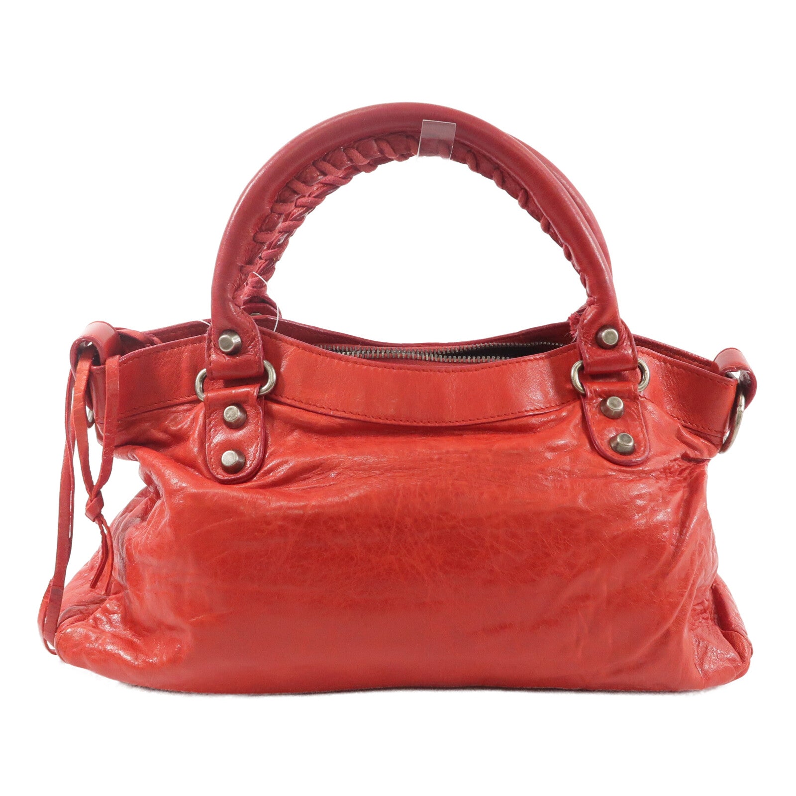 BALENCIAGA 羊皮皮革The First Bag手挽肩背兩用袋