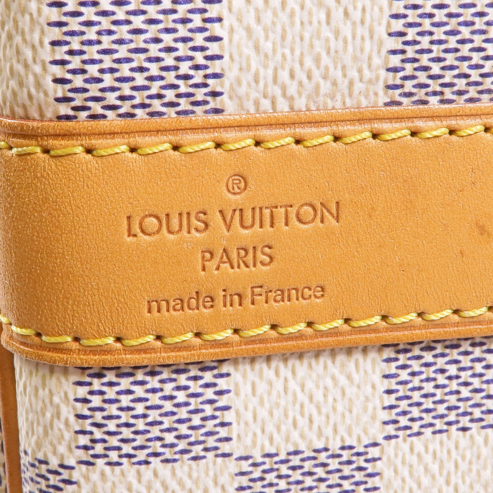 LOUIS VUITTON Damier Azur Keepall Bandouliere 55金扣手挽肩背兩用袋
