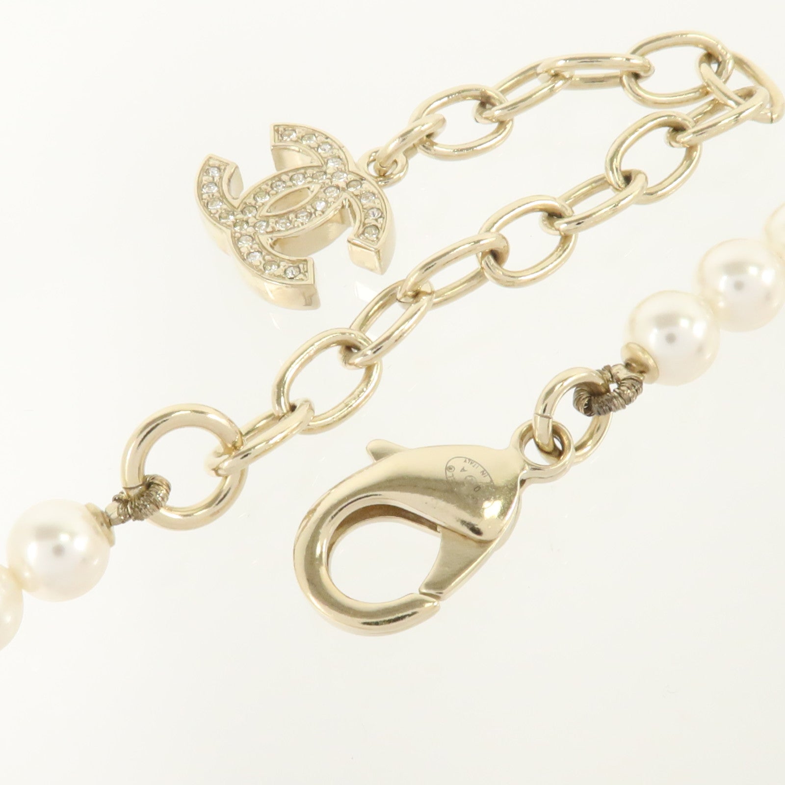 CHANEL PVC/金屬Necklace項鏈
