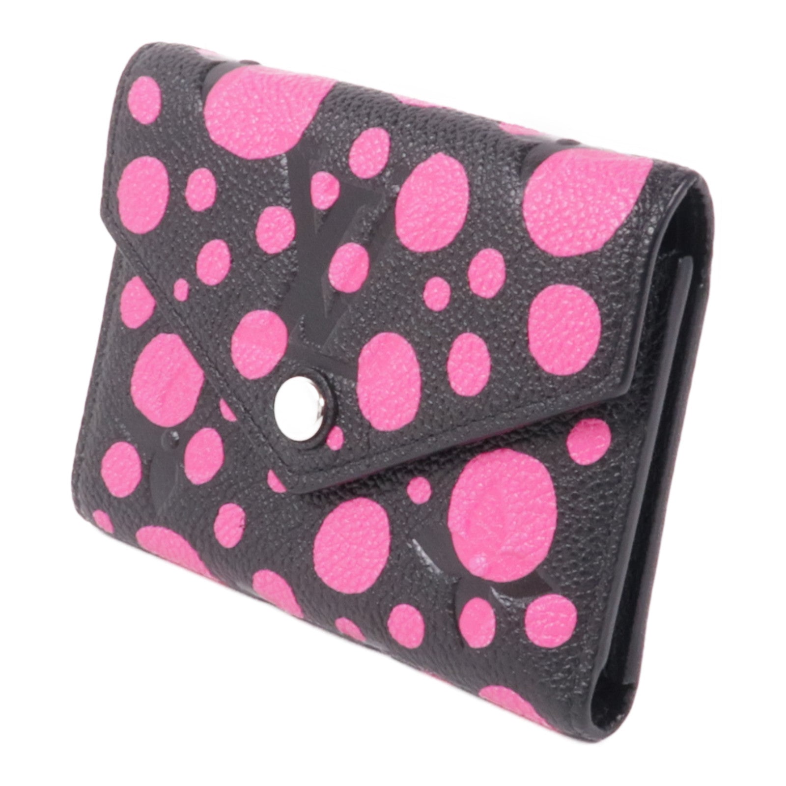 LOUIS VUITTON Monogram Empreinte Victorine x YK銀扣錢包