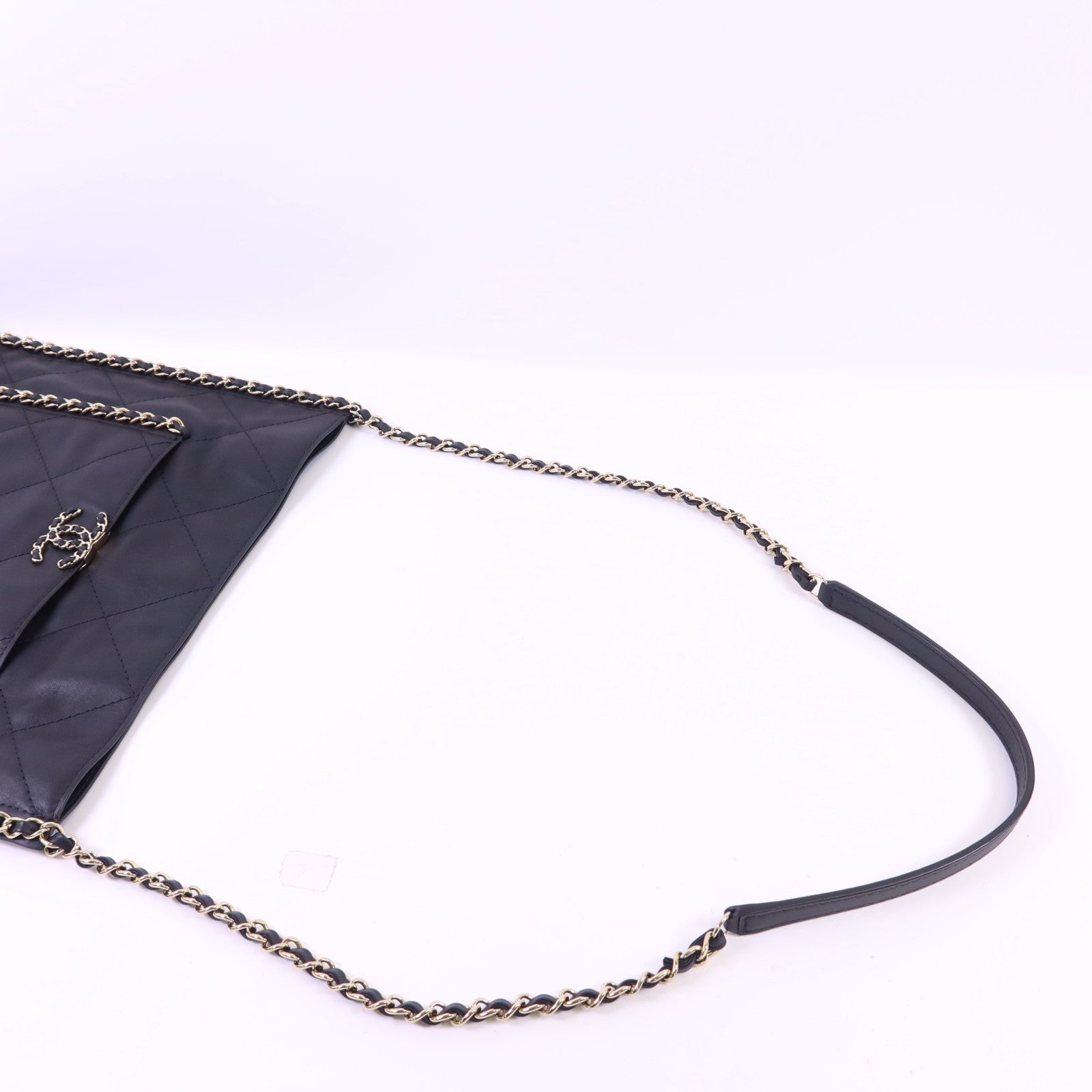 CHANEL 【激減優惠】牛皮皮革Matelasse Chain Shoulder金扣肩背袋