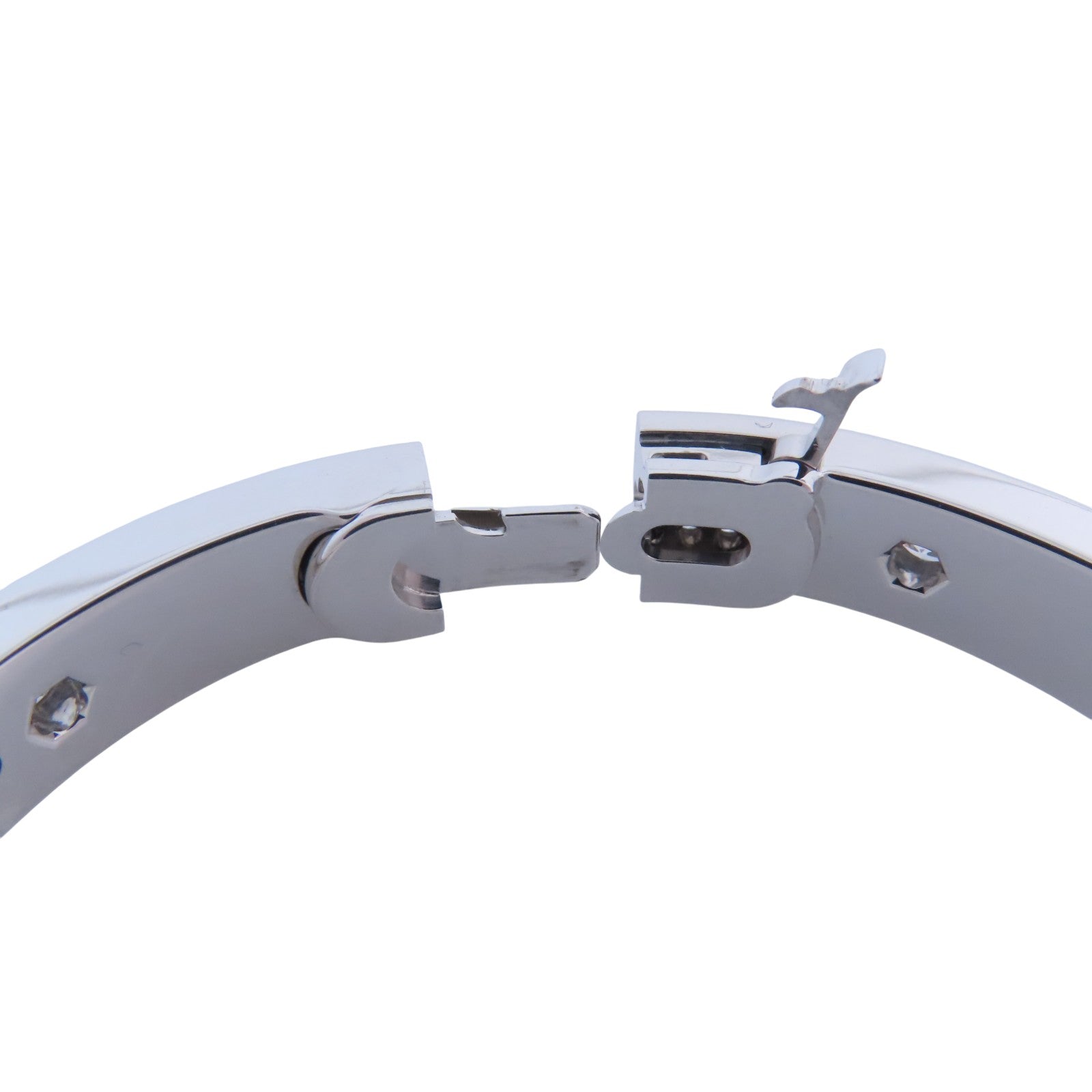 CARTIER 18K白金Love Bracelet Full Diamond鑽石手鐲#16