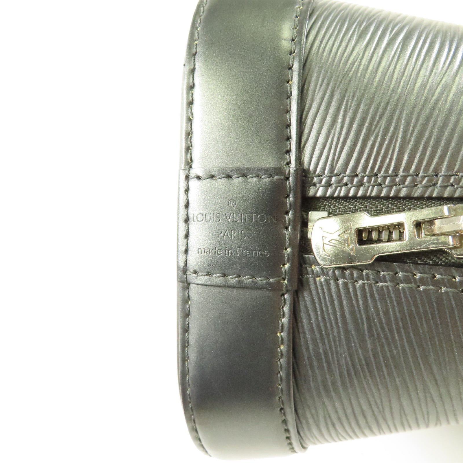 LOUIS VUITTON LV SHW Alma PM Hand Bag M40302 Epi Grey