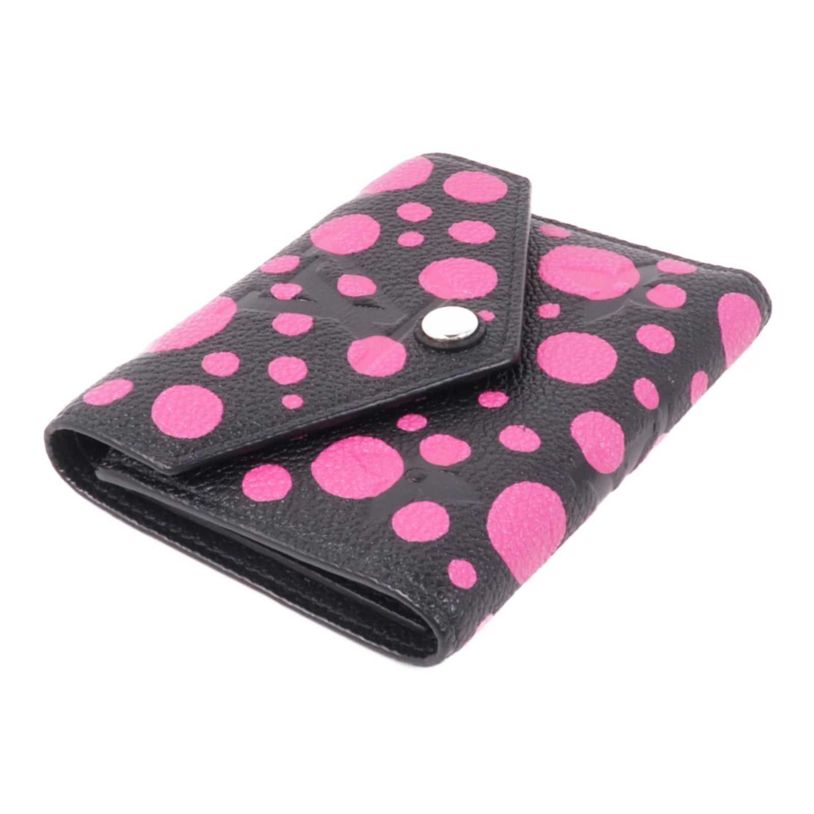 LOUIS VUITTON Monogram Empreinte Victorine x YK銀扣錢包