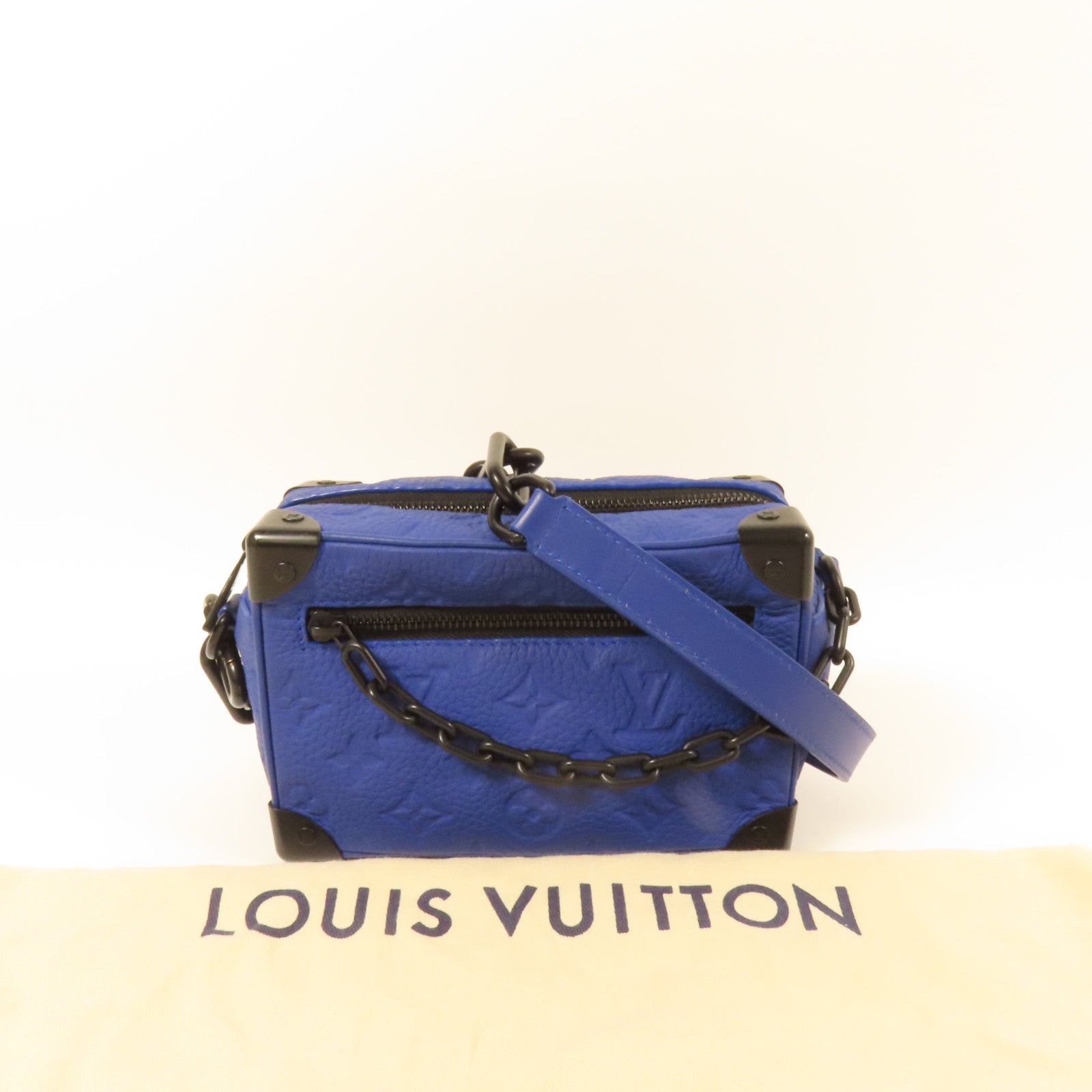 LOUIS VUITTON Monogram Empreinte Mini Soft Trunk肩背袋